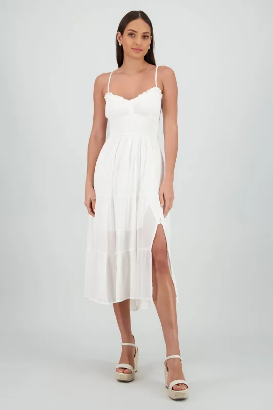 Vestido maxi con tirantes sold by Shasa