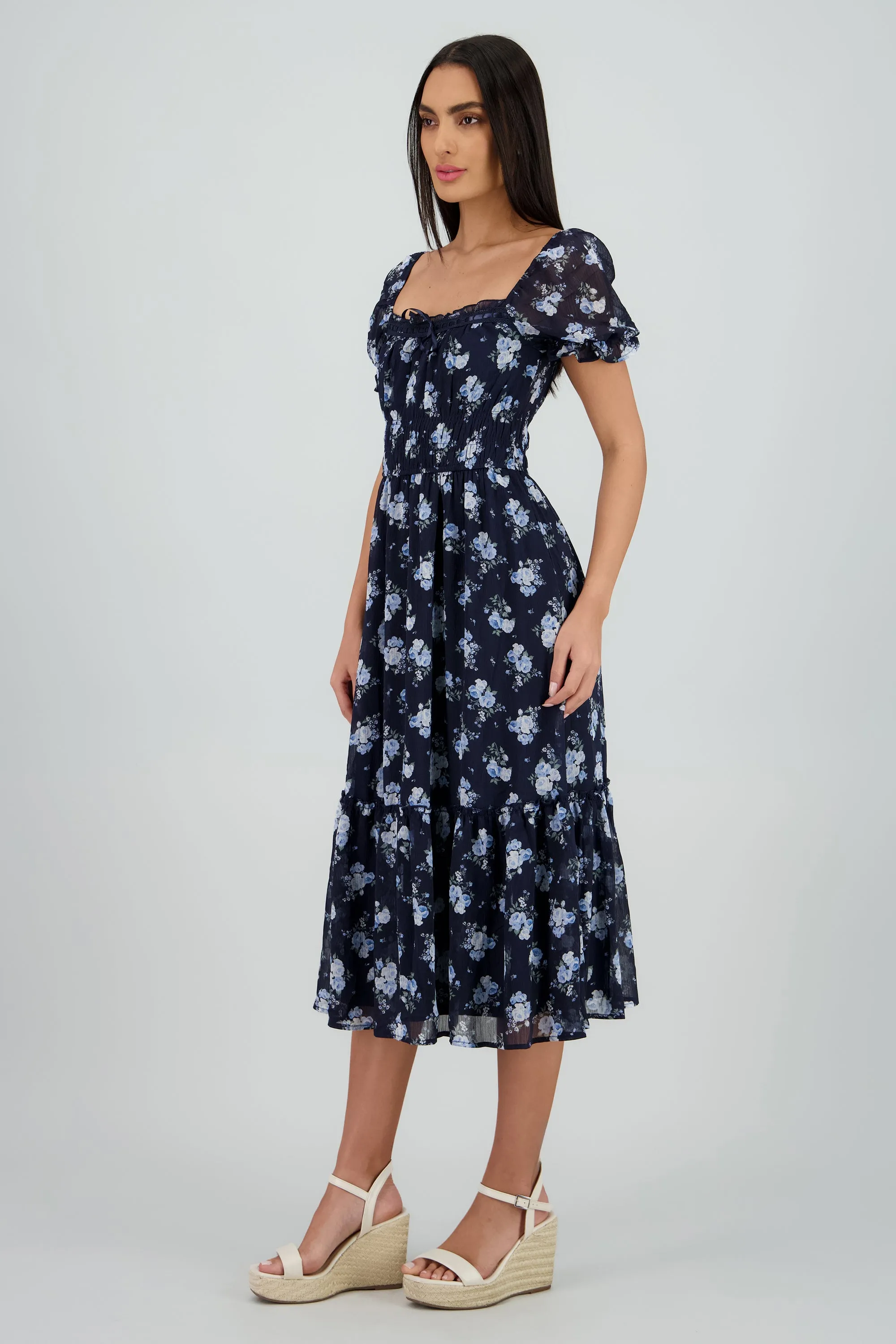 Vestido maxi escote cuadrado sold by Shasa product image thumbnail 3