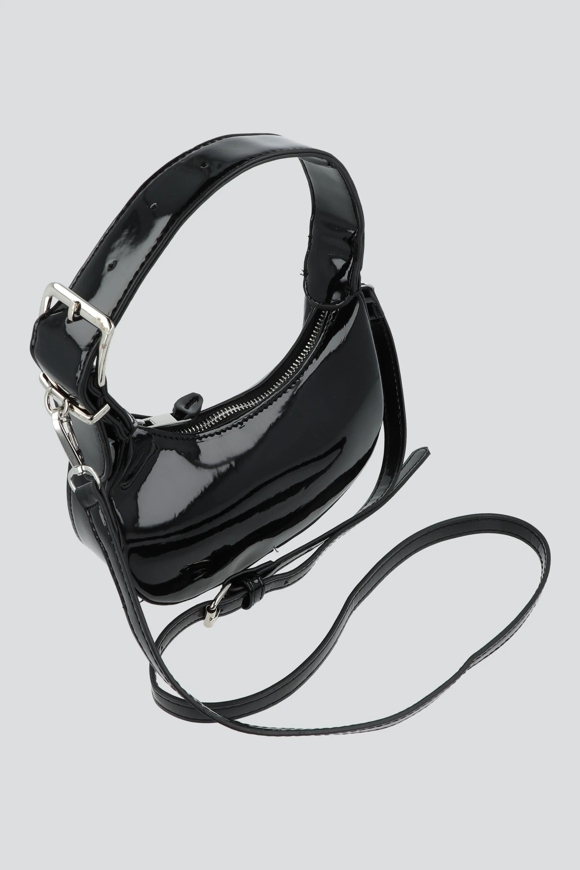 Bolsa mini charol half moon sold by Shasa product image thumbnail 2