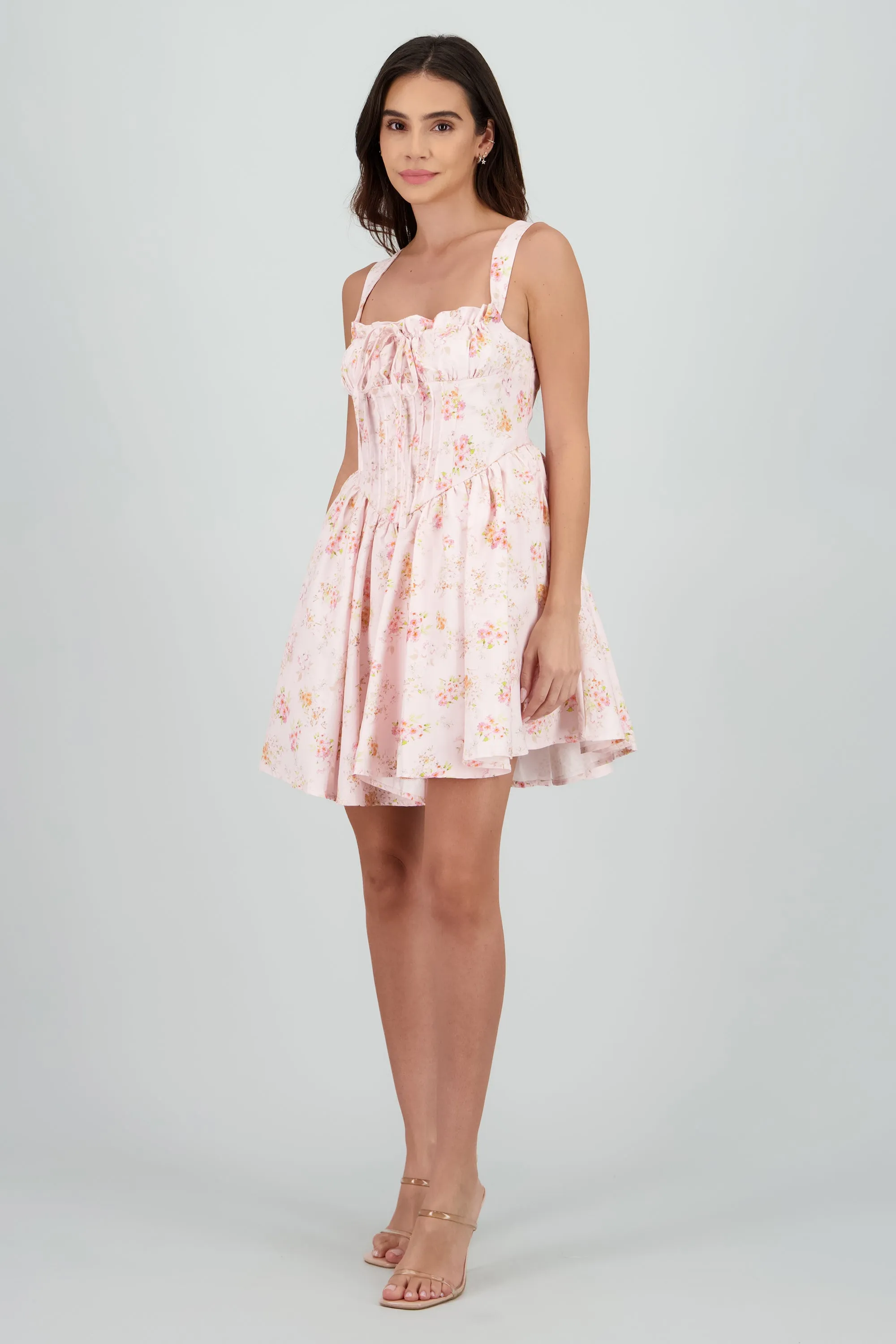Vestido mini estampado flores sold by Shasa product image thumbnail 2