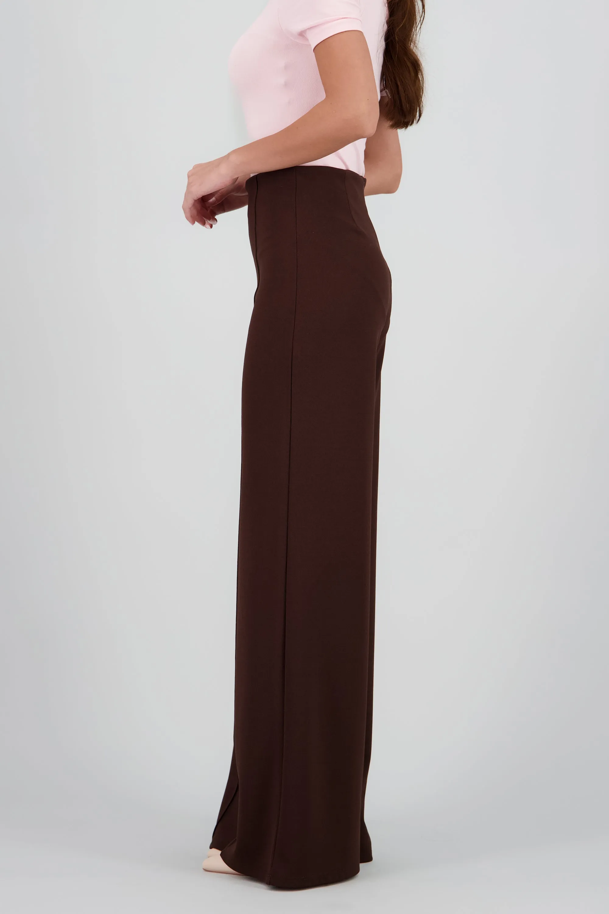 Pantalón Wide Leg Cintura Alta Costuras sold by Shasa product image thumbnail 3