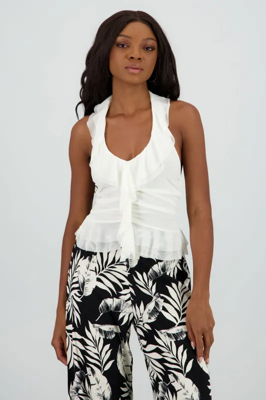 Top halter olanes fluido sold by Shasa