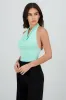 Top halter escote cascada sold by Shasa