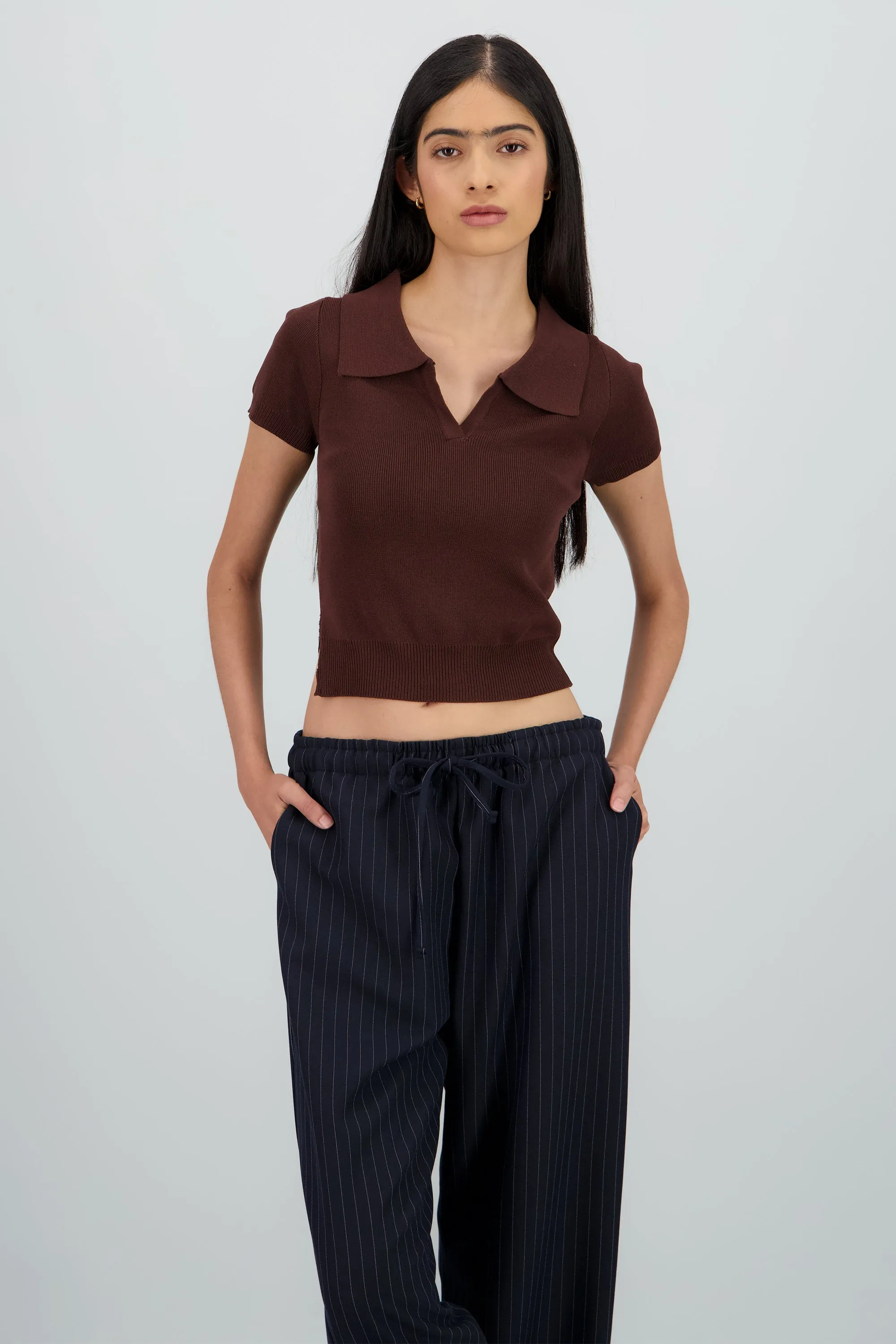 Top polo tejido rayas sold by Shasa product image thumbnail 2