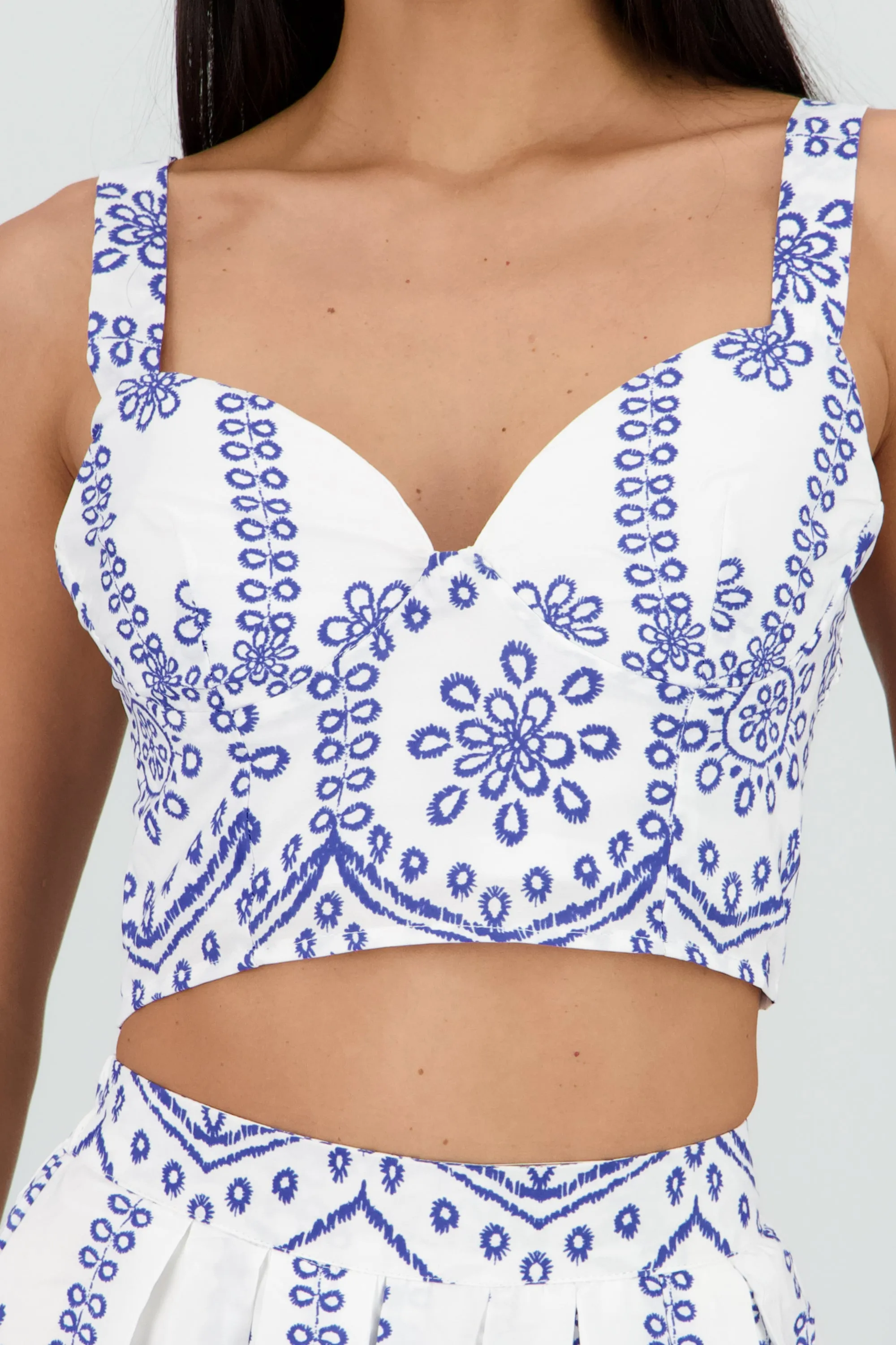 Blusa corset con copas borado sold by Shasa product image thumbnail 5