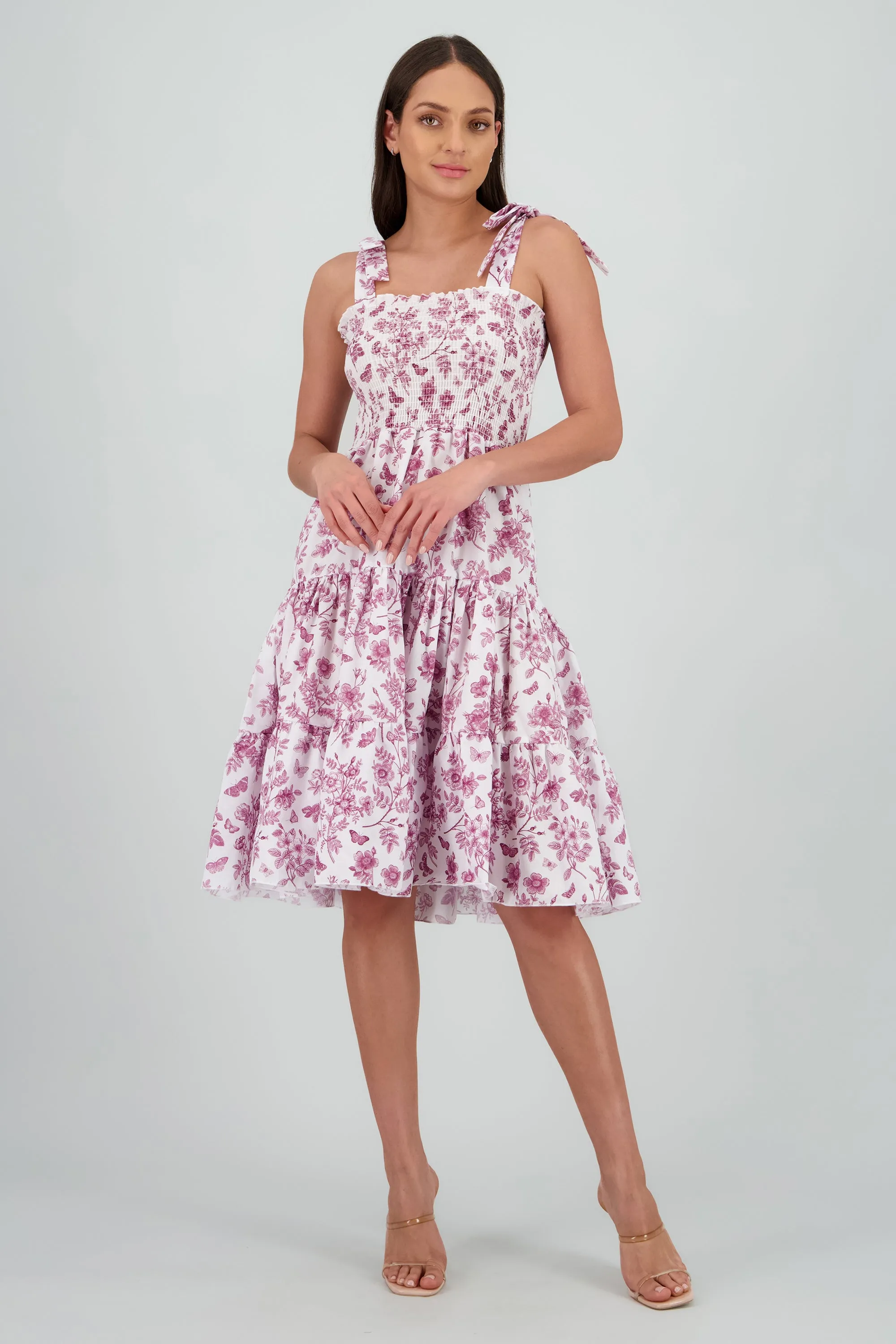 Vestido estampado flores olanes sold by Shasa product image thumbnail 2