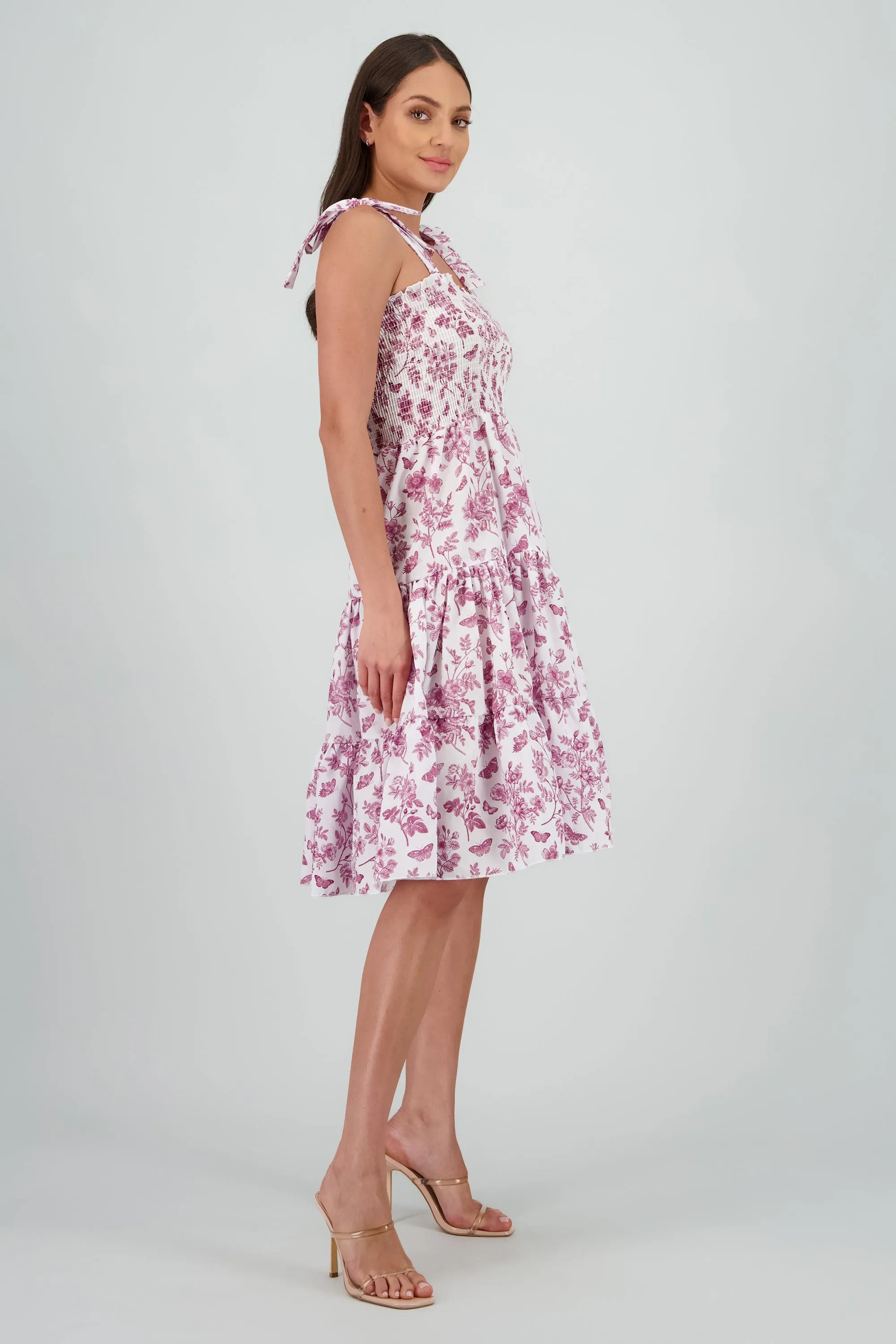 Vestido estampado flores olanes sold by Shasa product image thumbnail 3