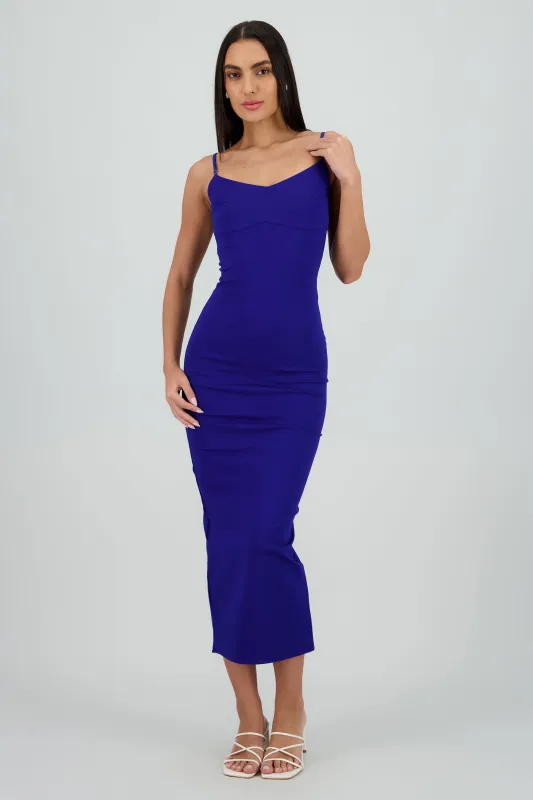 Maxi vestido bodycon liso sold by Shasa