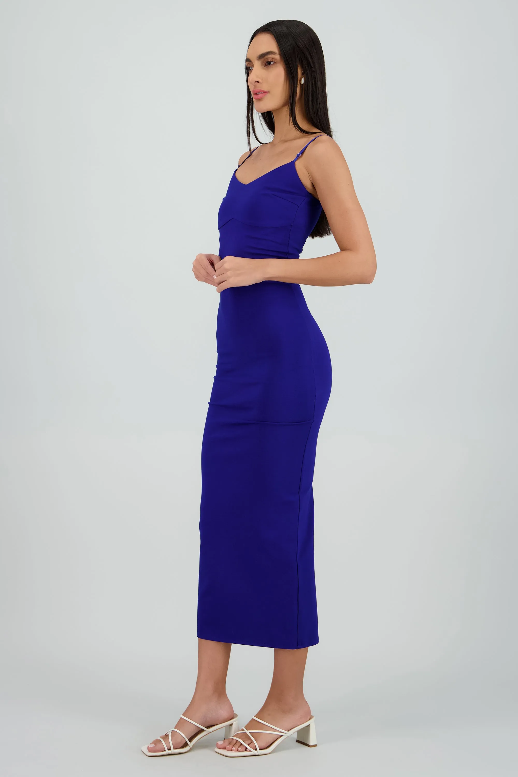 Maxi vestido bodycon liso sold by Shasa product image thumbnail 3