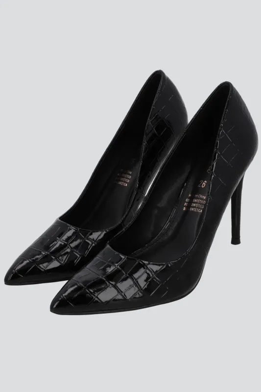 Tacon pointy croco sold by Shasa