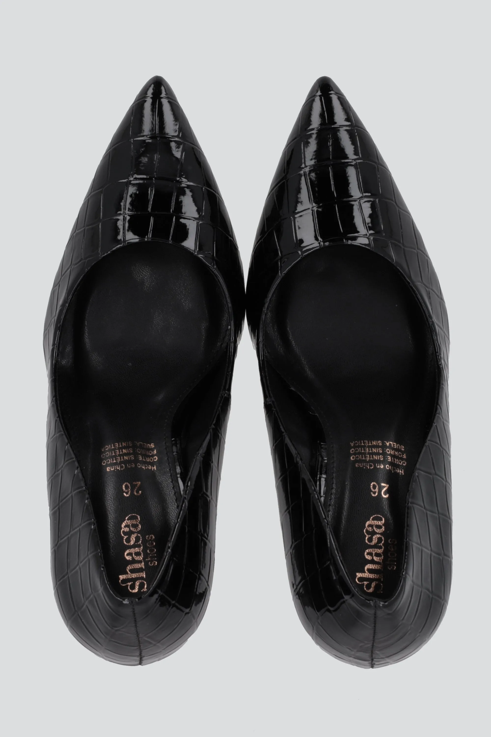 Tacon pointy croco sold by Shasa product image thumbnail 2