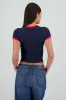Top estampado con rayas sold by Shasa
