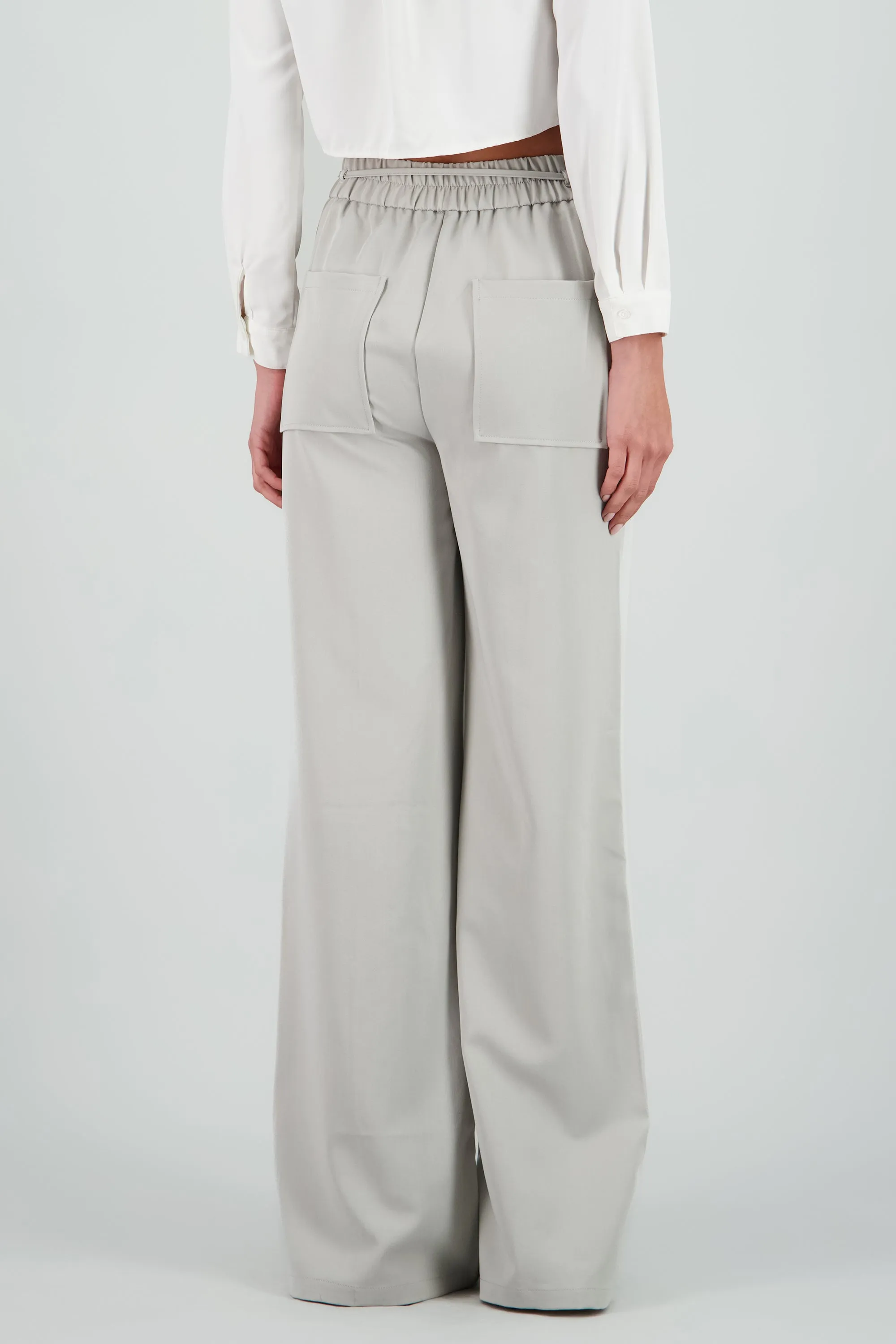 Pantalón ancho pinzas detalle jareta sold by Shasa product image thumbnail 4