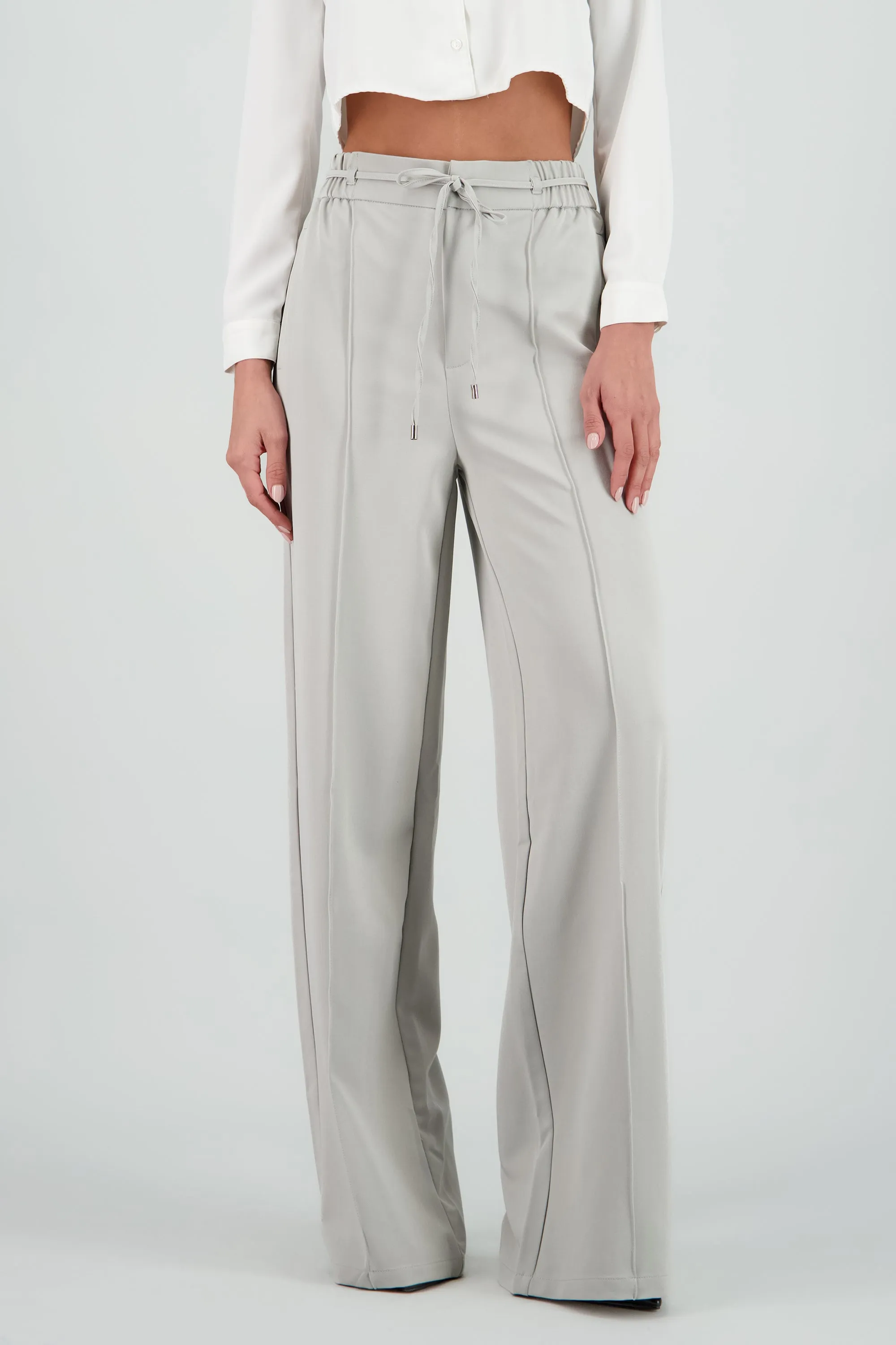 Pantalón ancho pinzas detalle jareta sold by Shasa product image thumbnail 2