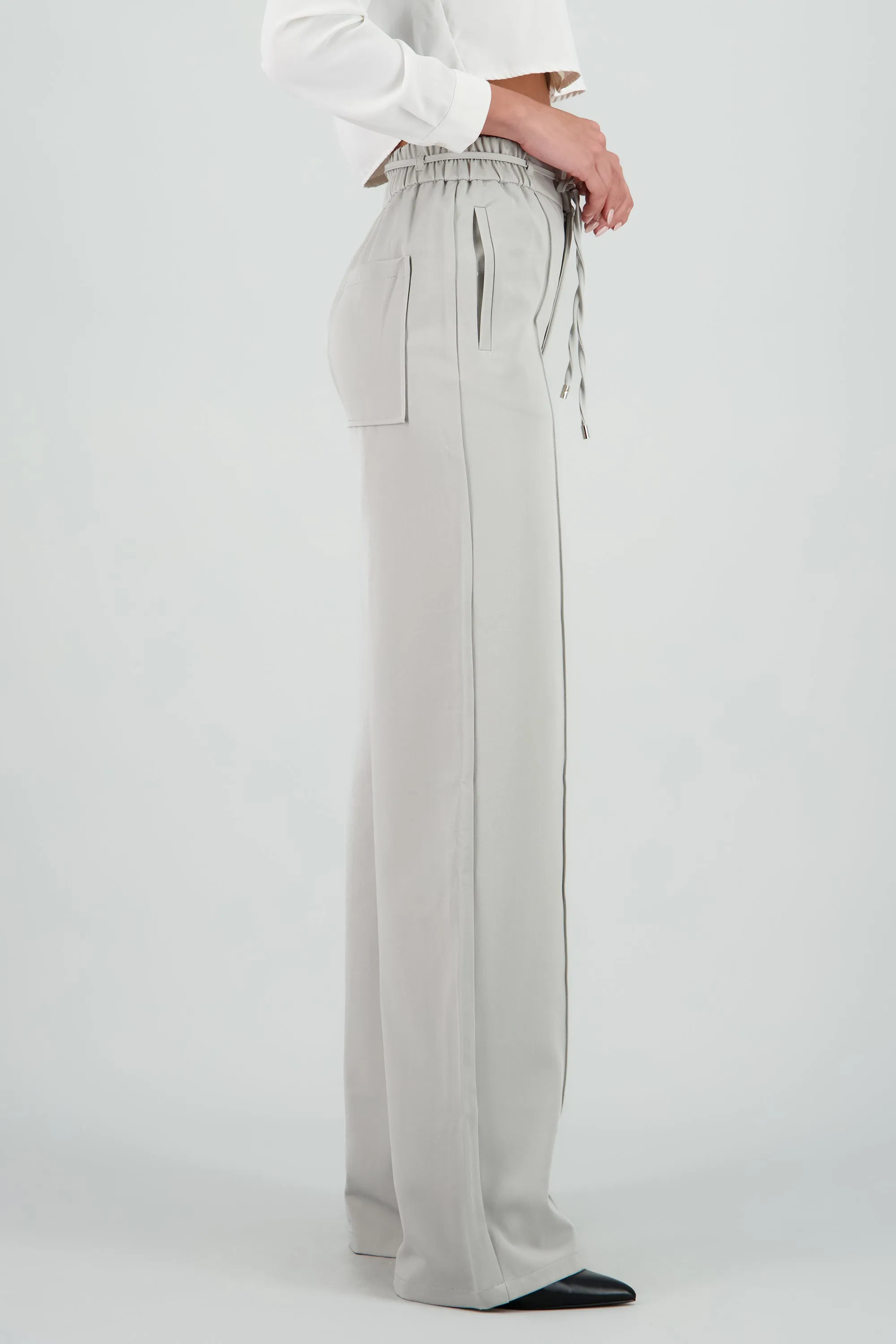 Pantalón ancho pinzas detalle jareta sold by Shasa product image thumbnail 3