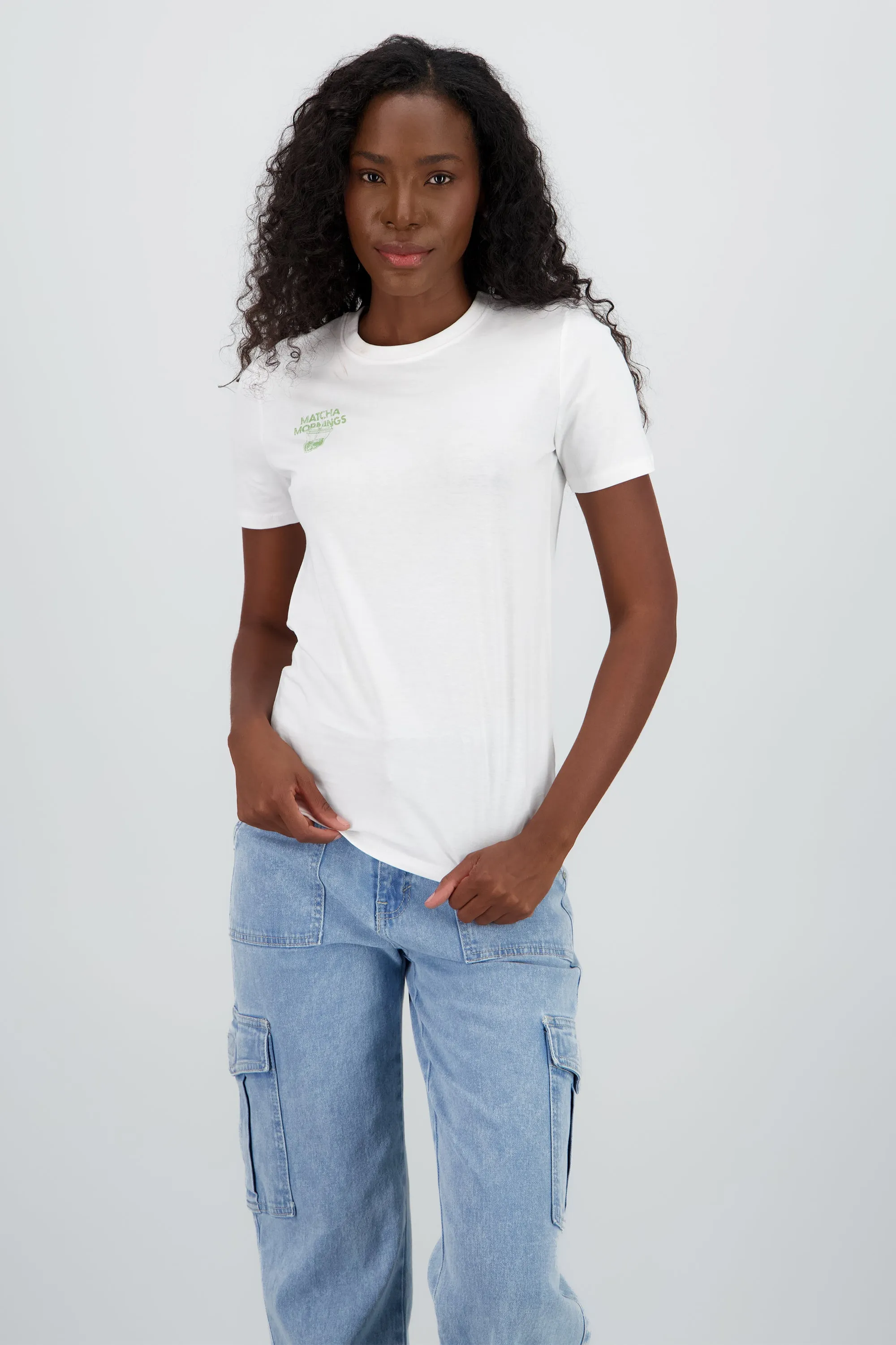 T-shirt matcha doble estampado sold by Shasa