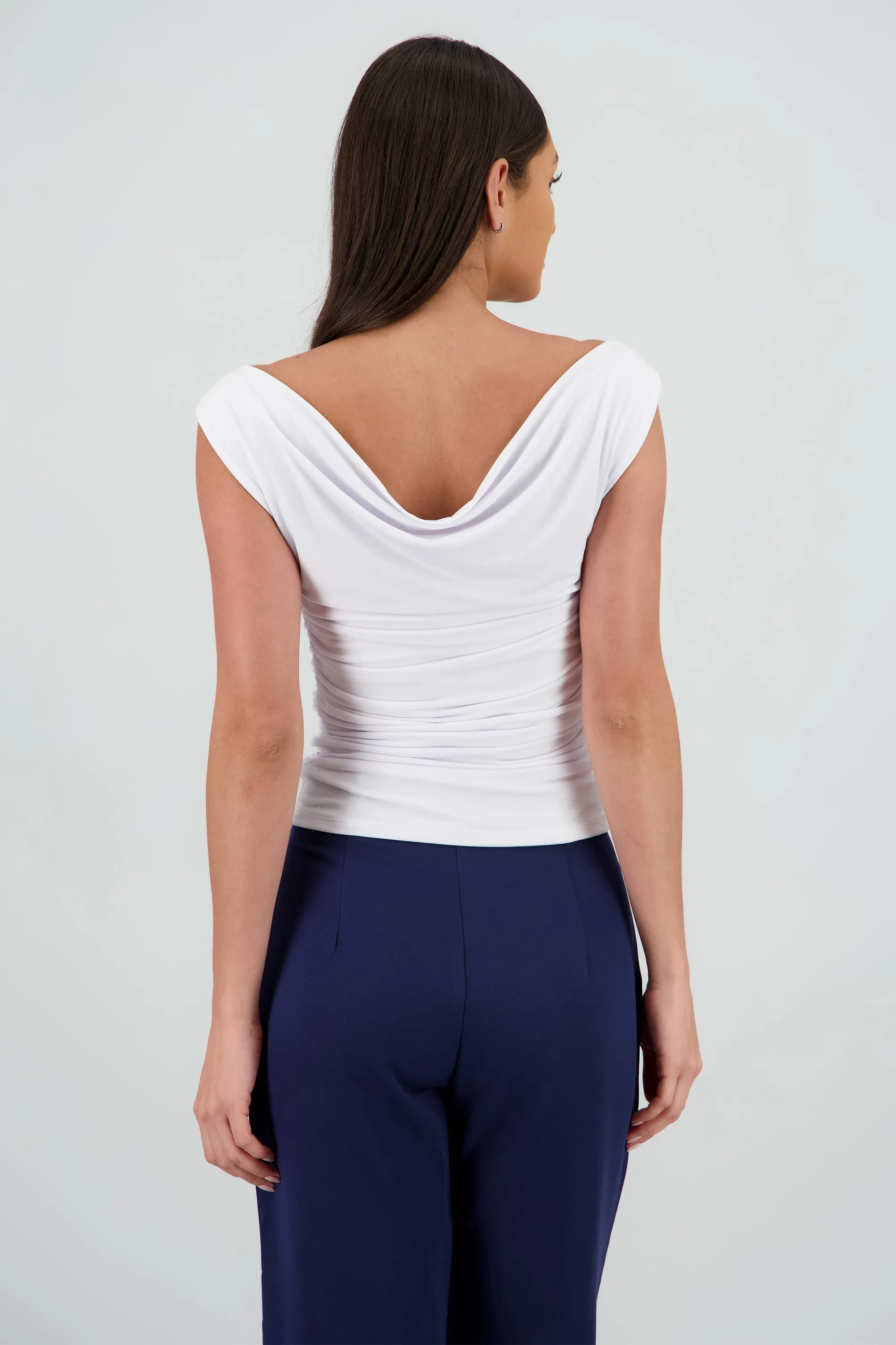 Top tirantes escote cascada espalda sold by Shasa product image thumbnail 4