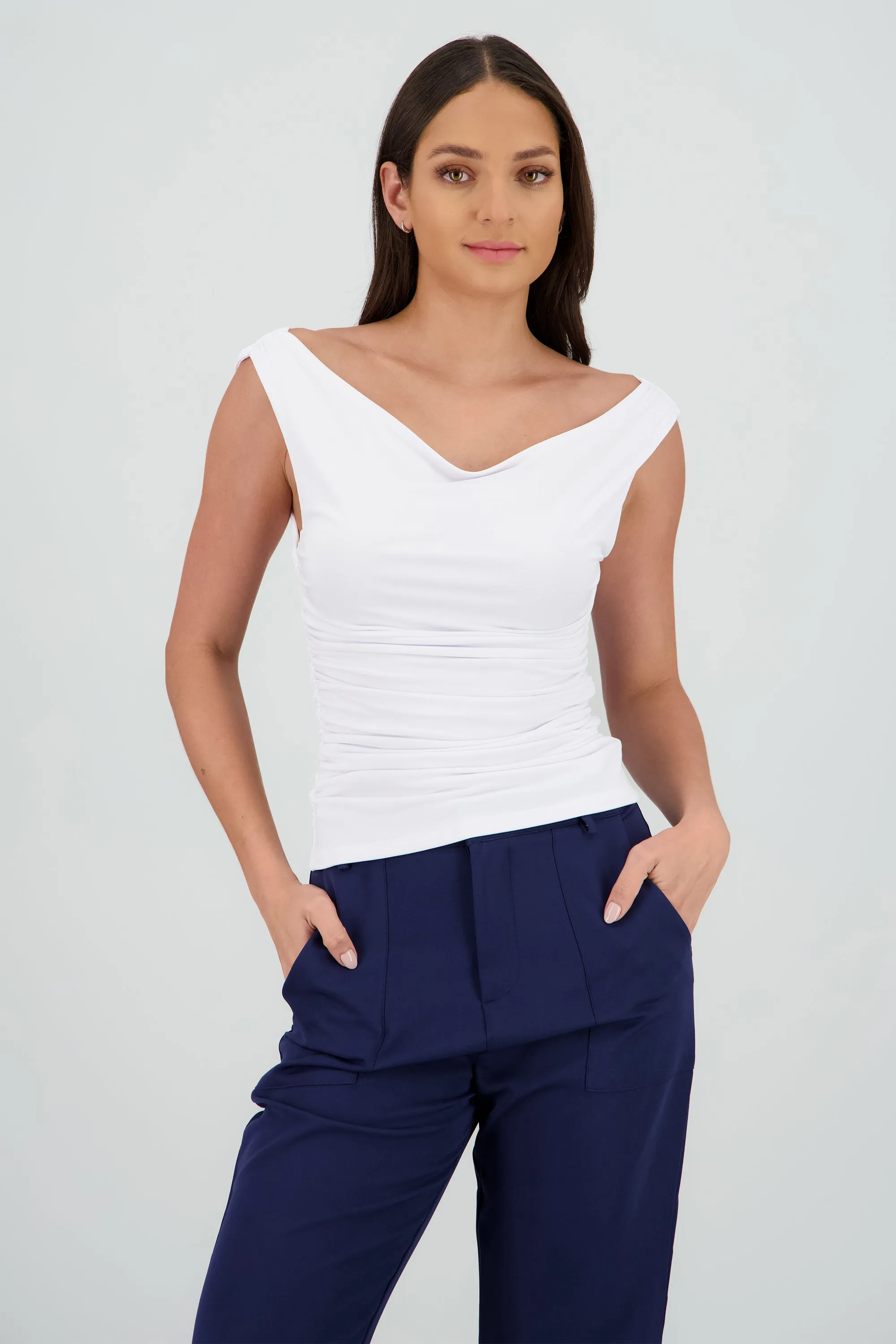 Top tirantes escote cascada espalda sold by Shasa product image thumbnail 2