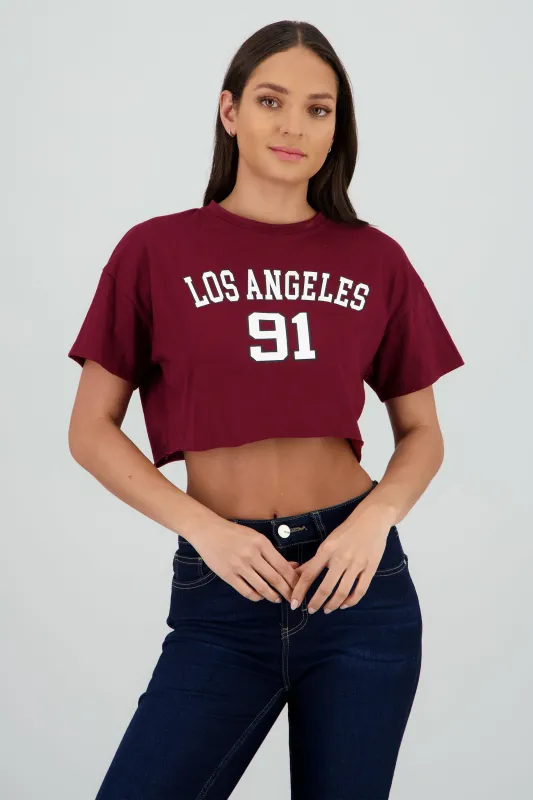 Top Manga Corta Los Angeles sold by Shasa