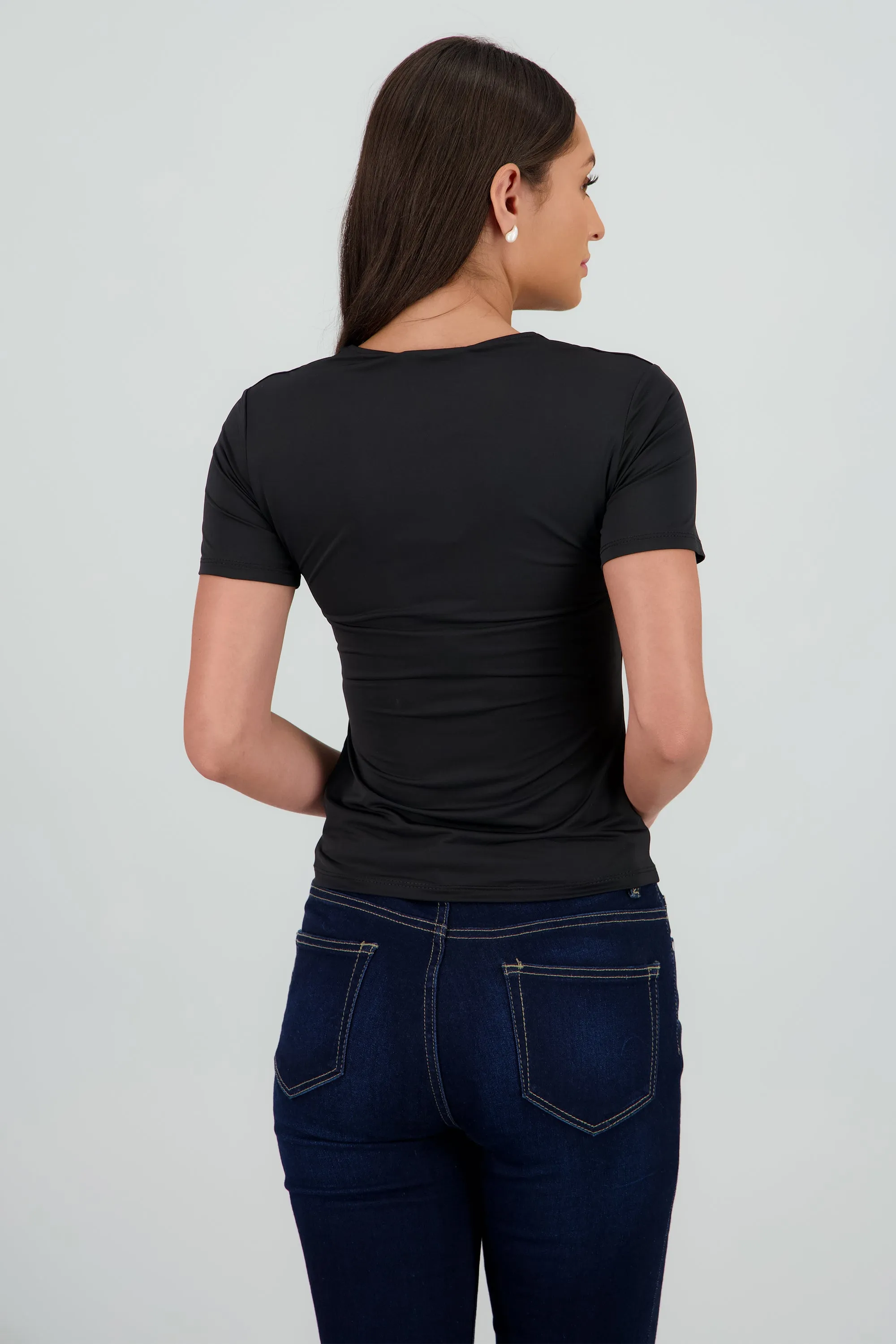 Playera doble tela manga corta sold by Shasa product image thumbnail 4