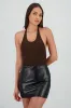 Bodysuit halter mesh brillos sold by Shasa