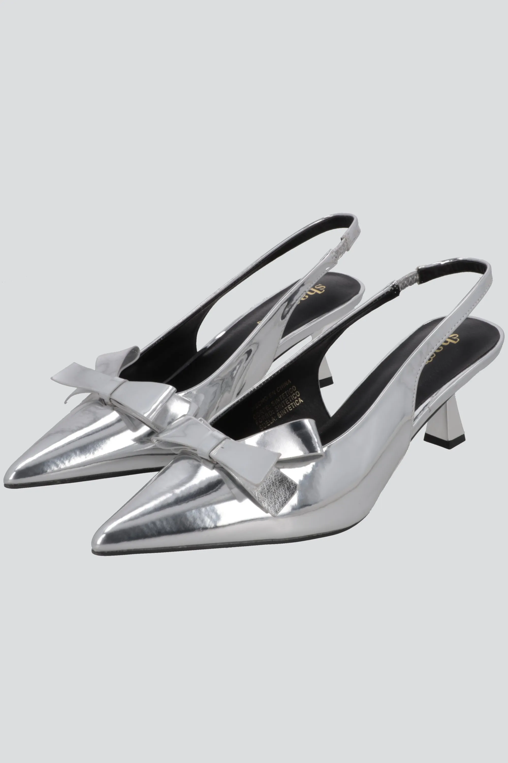 Tacon pointy moño charol sold by Shasa product image thumbnail 3