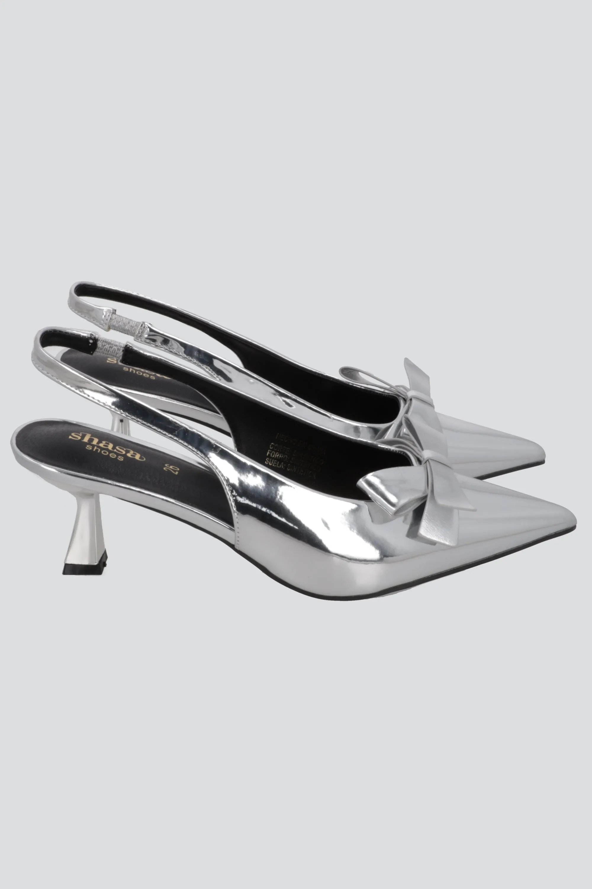 Tacon pointy moño charol sold by Shasa product image thumbnail 5