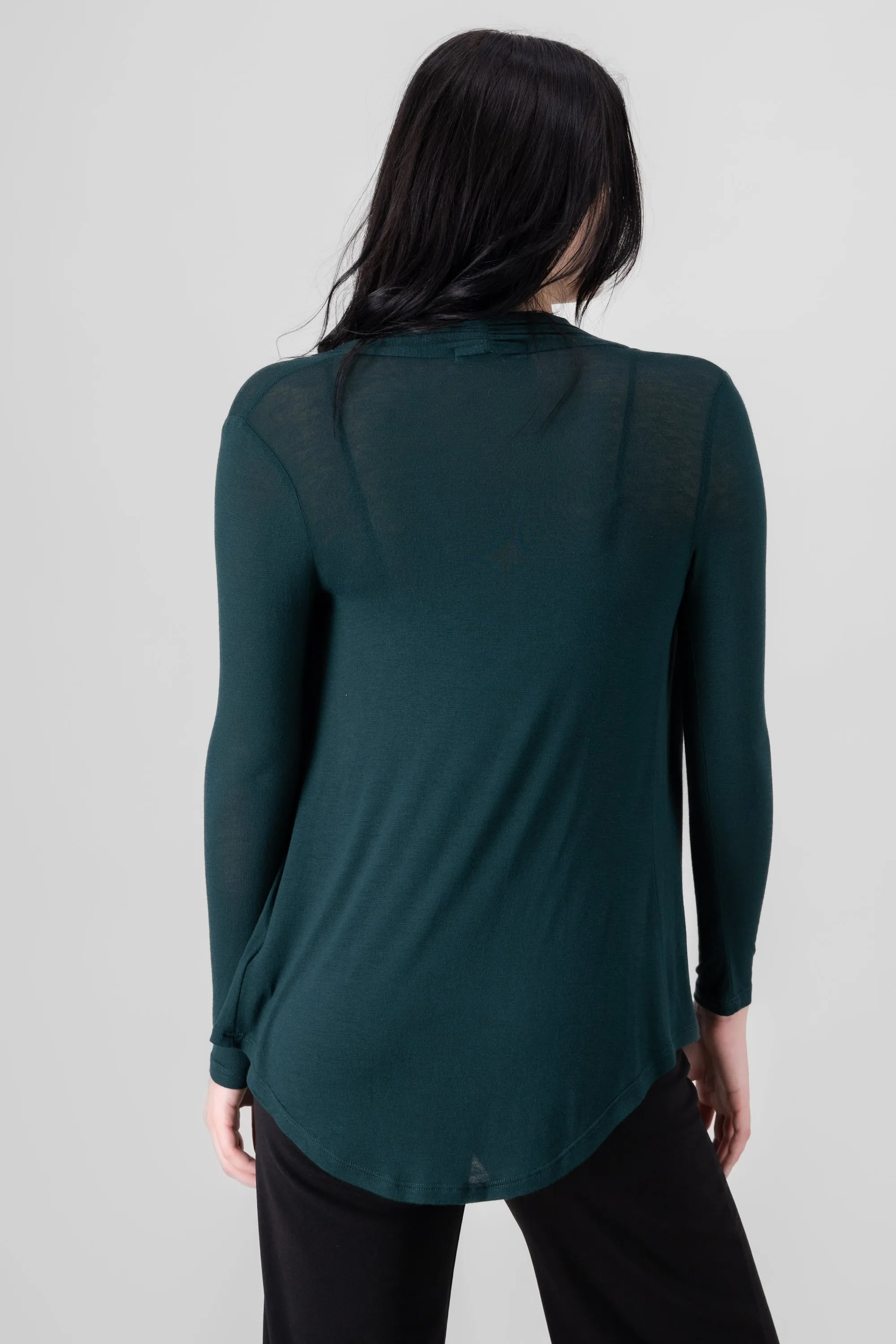 Cárdigan Corto Caída Cascada Manga Larga sold by Shasa product image thumbnail 4