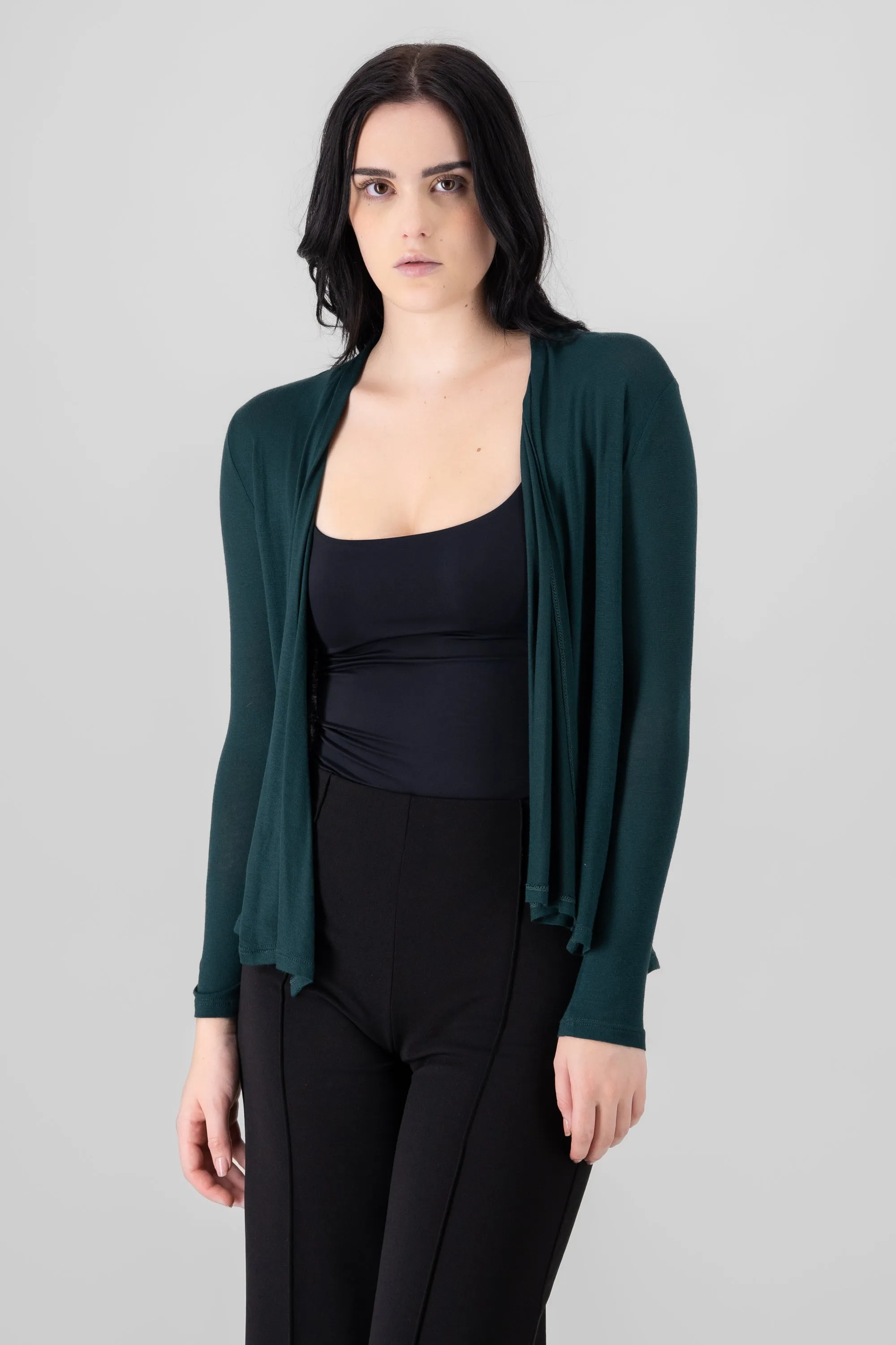 Cárdigan Corto Caída Cascada Manga Larga sold by Shasa product image thumbnail 2