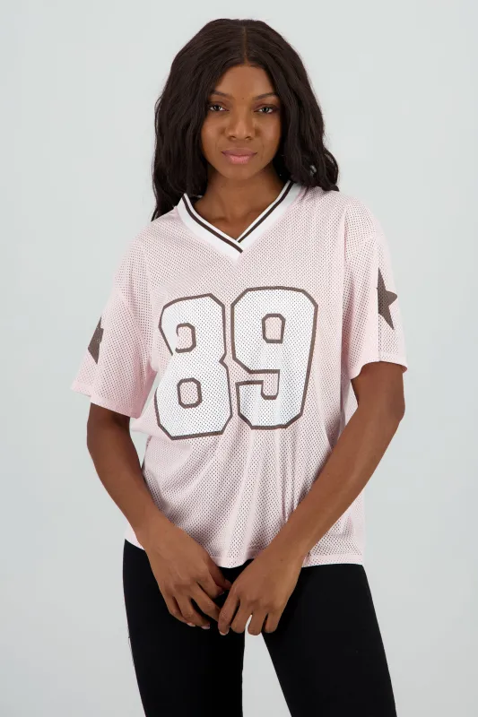 Playera oversize numero estrellas ny sold by Shasa