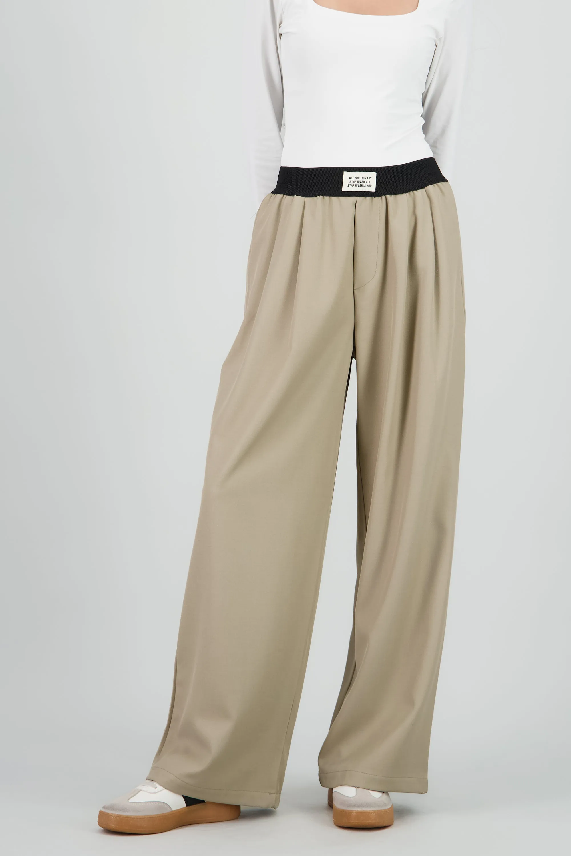 Pantalon amplio det resorte sold by Shasa product image thumbnail 2