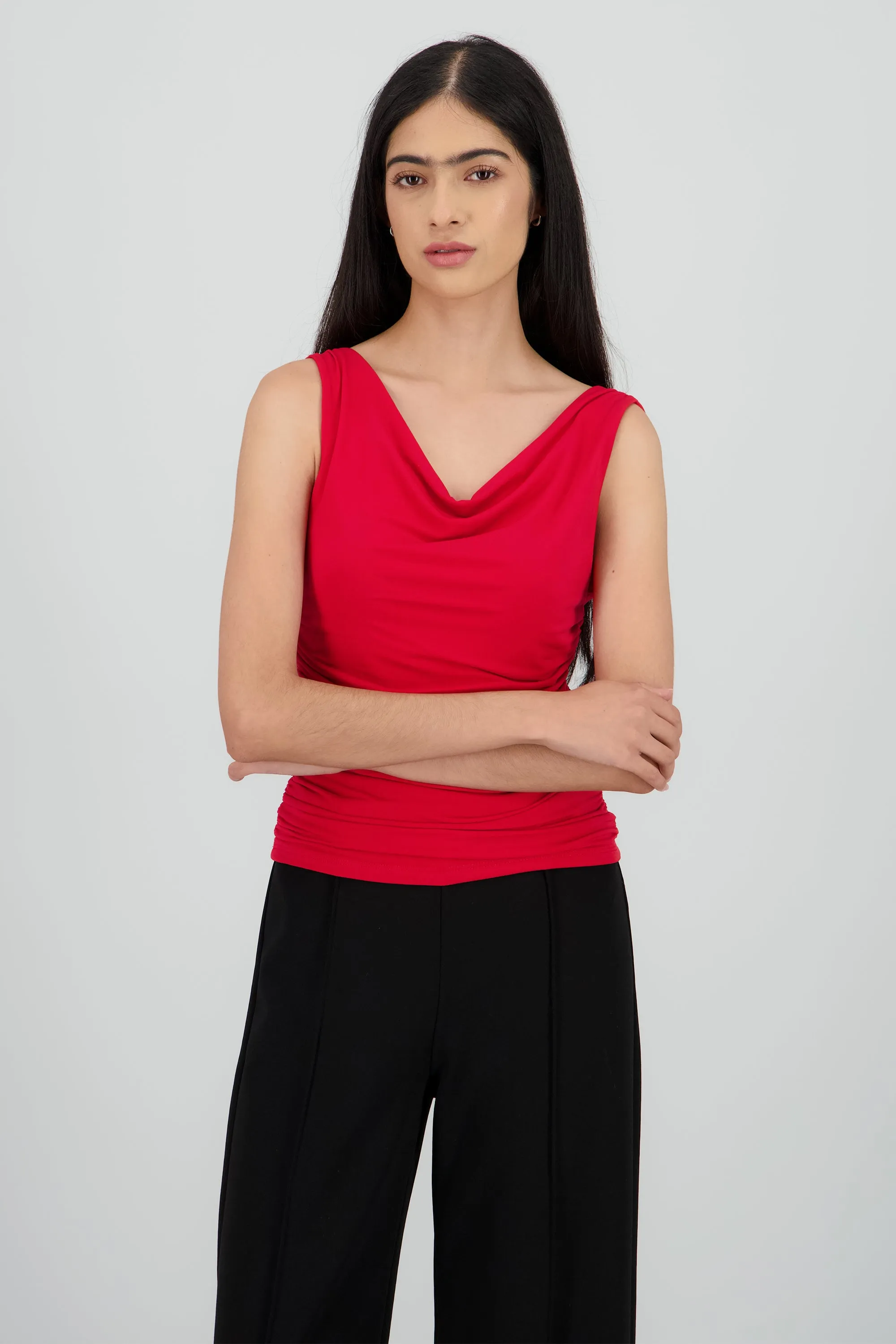 Top tirantes escote cascada espalda sold by Shasa product image thumbnail 2