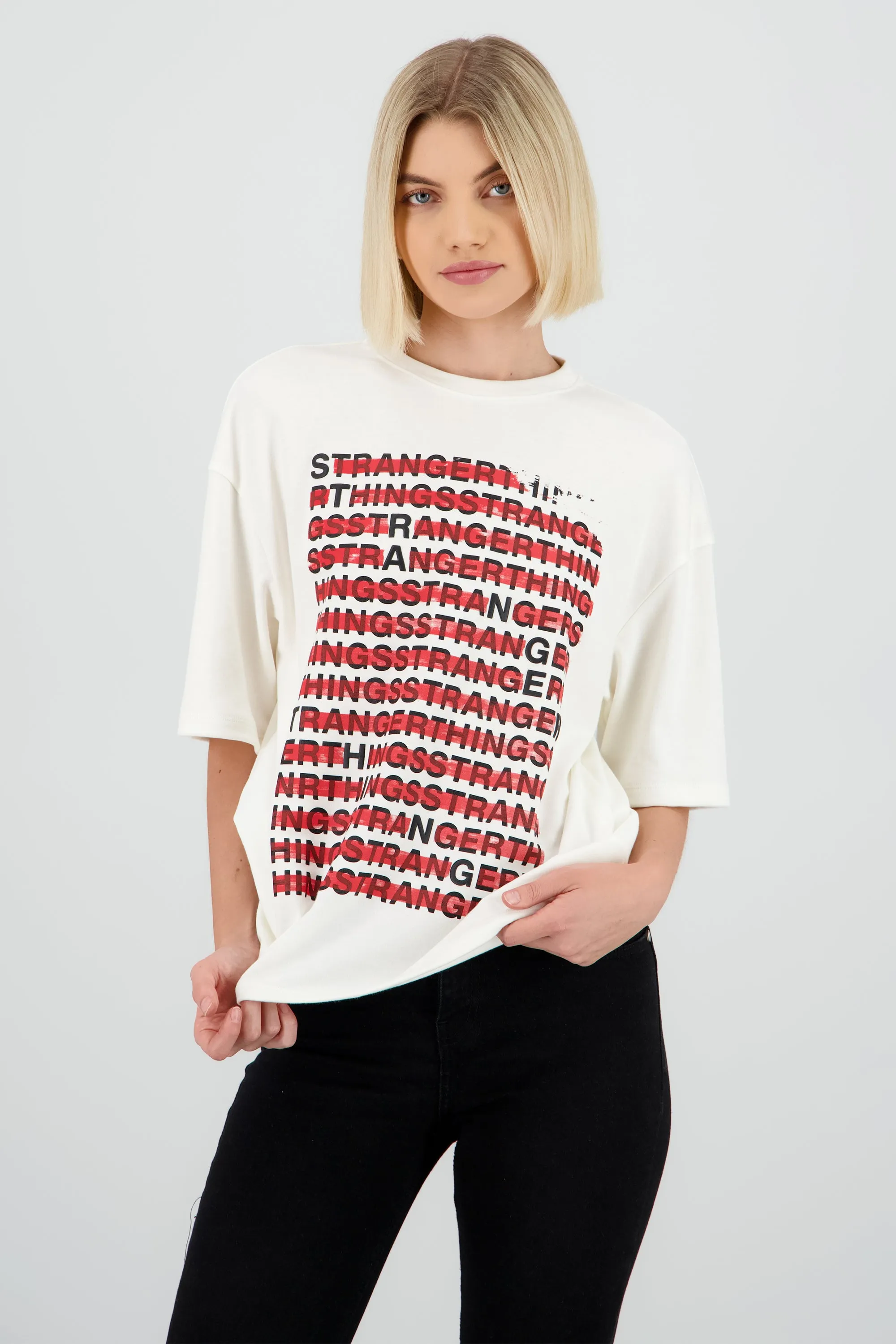 Playera stranger things letras sold by Shasa product image thumbnail 2