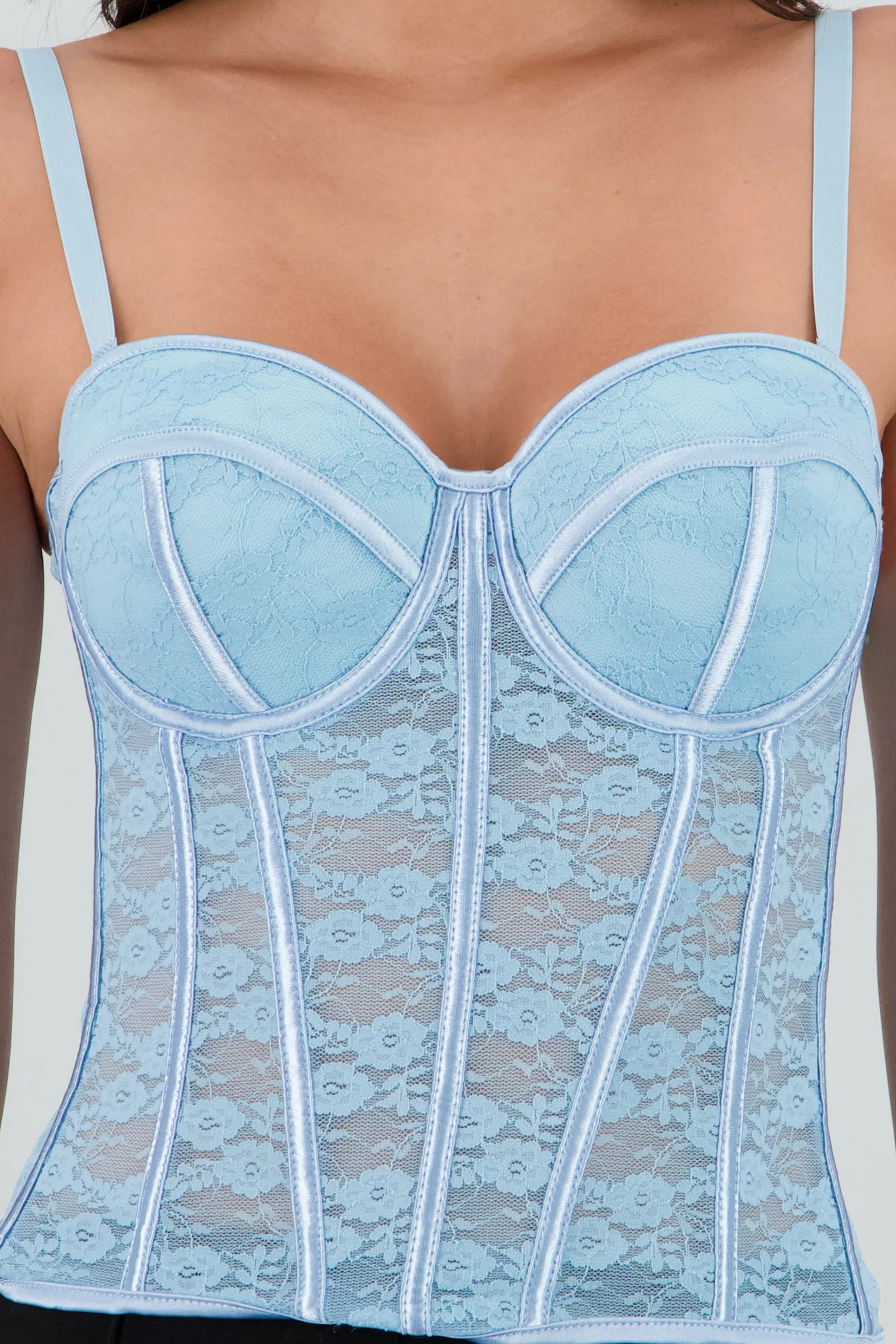 Corset copas encaje liso sold by Shasa product image thumbnail 5