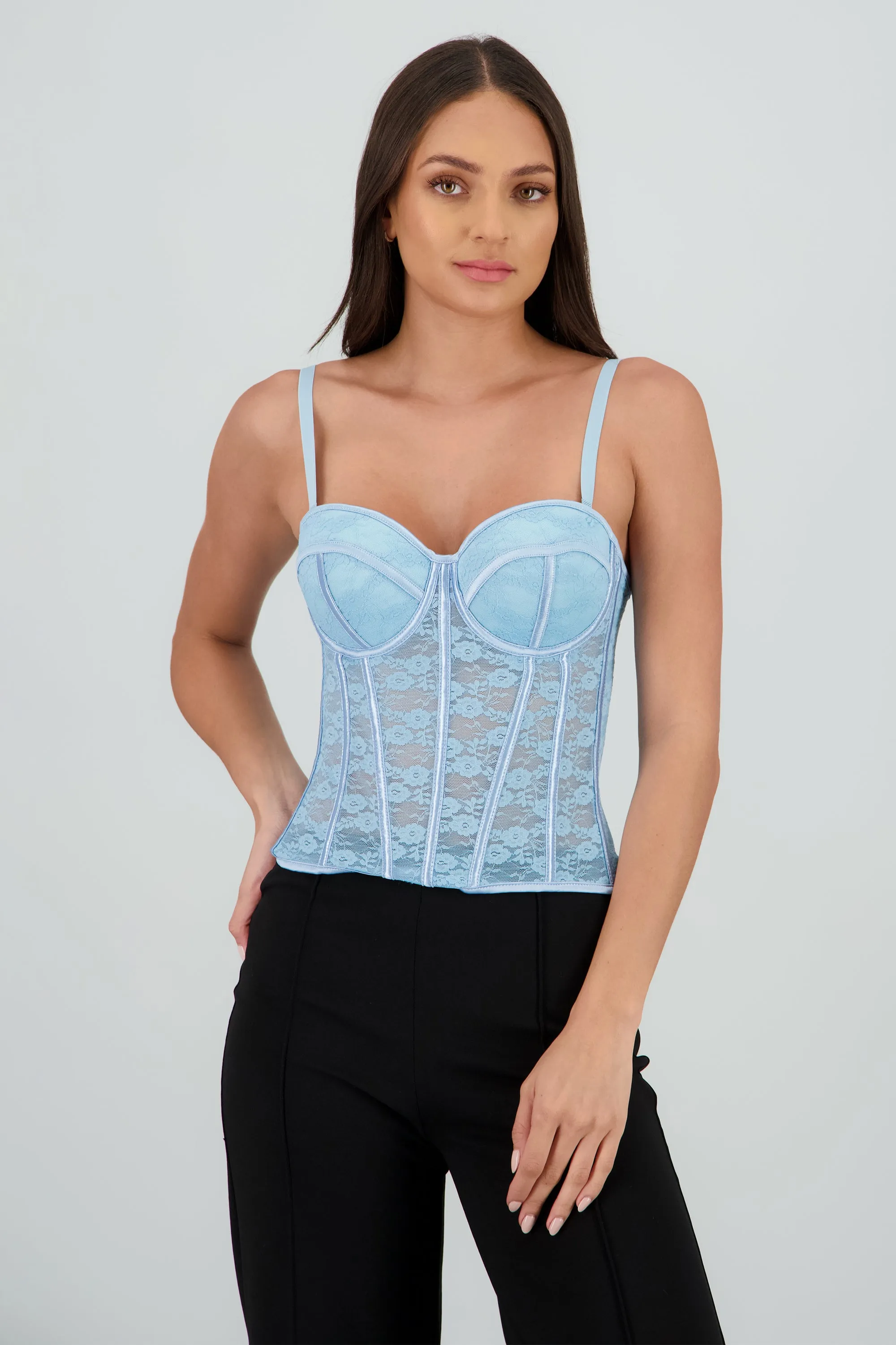 Corset copas encaje liso sold by Shasa product image thumbnail 2