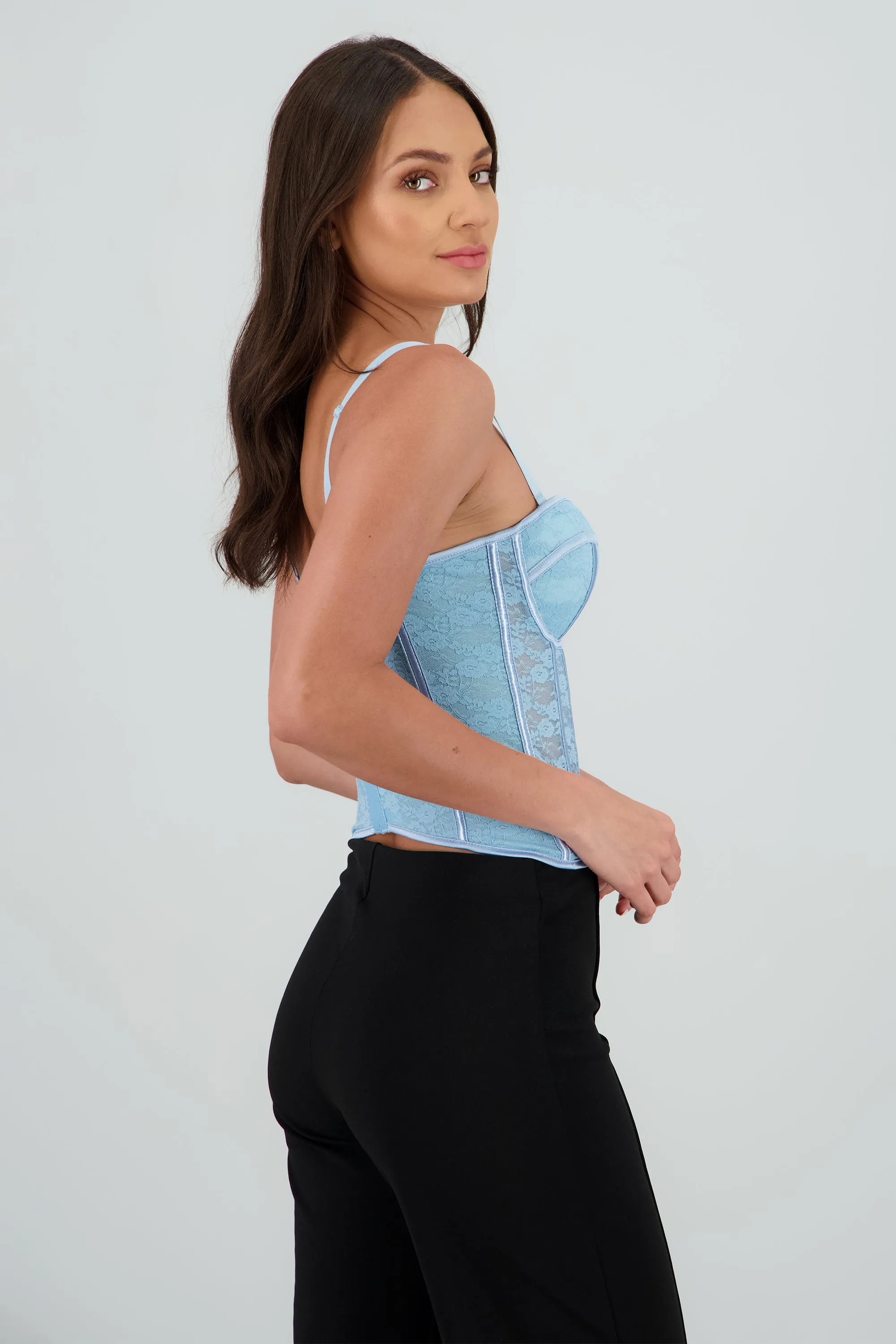 Corset copas encaje liso sold by Shasa product image thumbnail 3