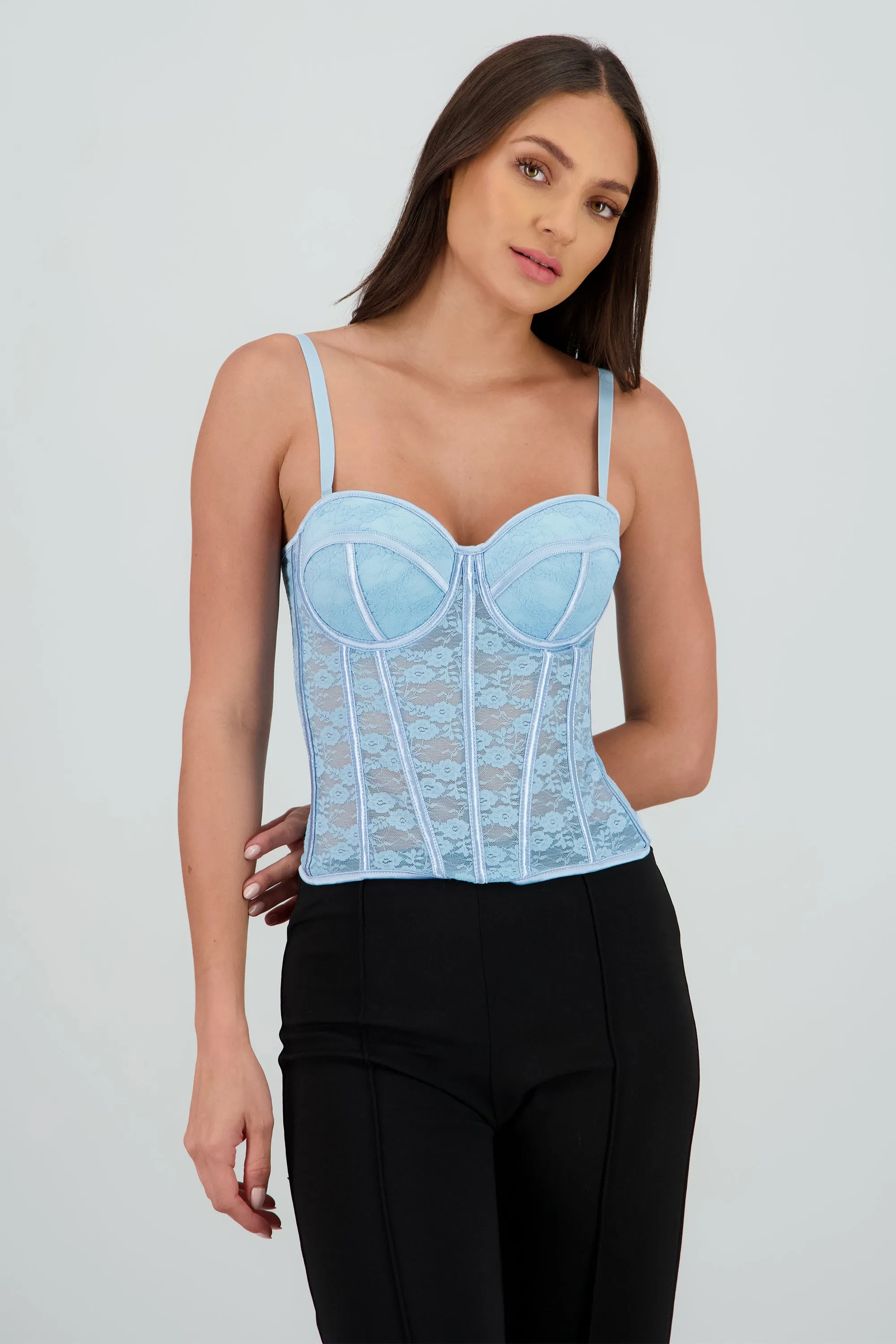 Corset copas encaje liso sold by Shasa