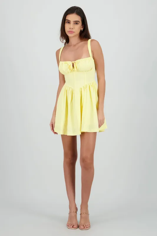 Vestido corset liso sold by Shasa