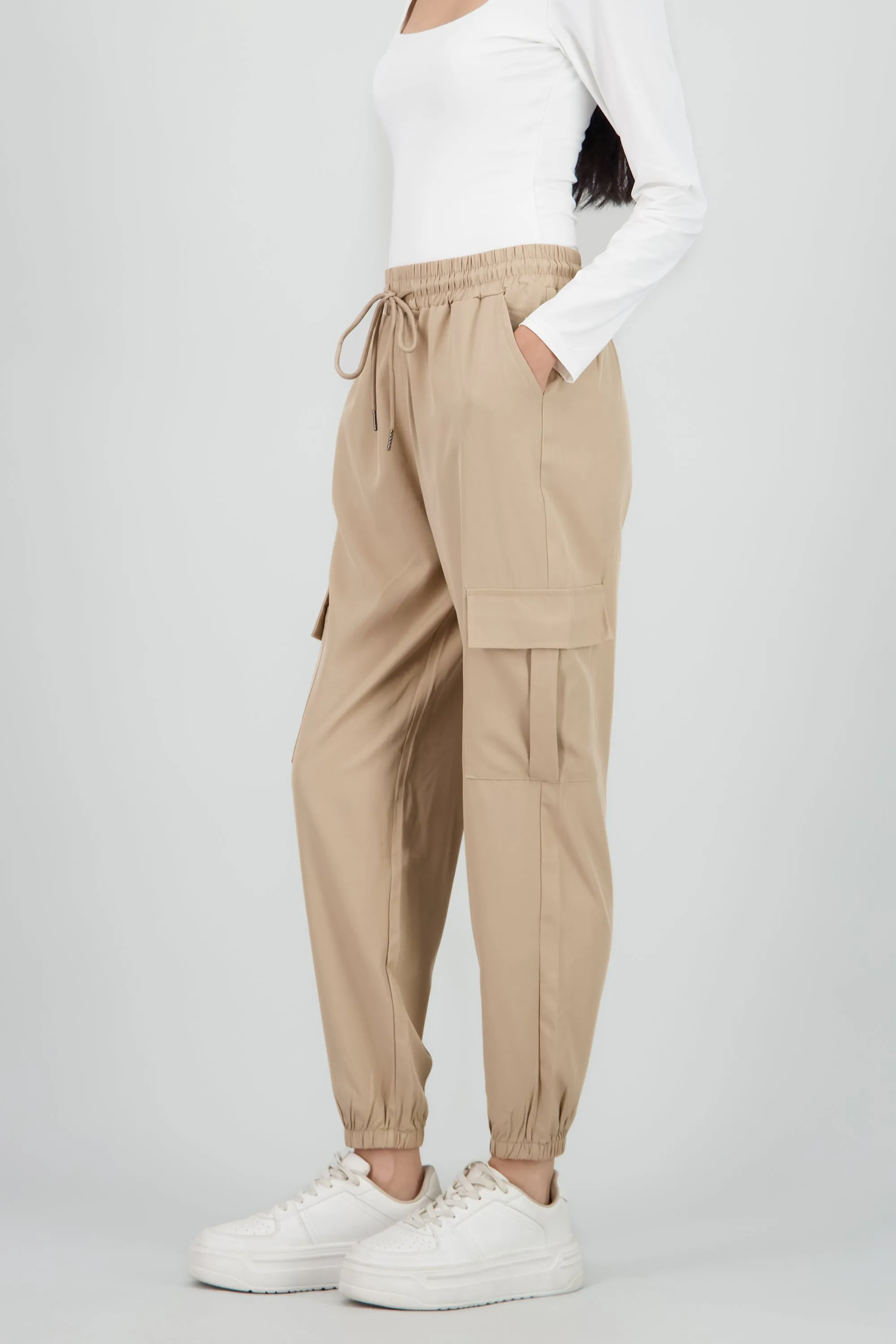 Pantalón Cargo Monocolor Bolsas sold by Shasa product image thumbnail 3