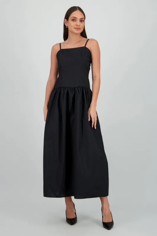 Maxi vestido popelina sold by Shasa