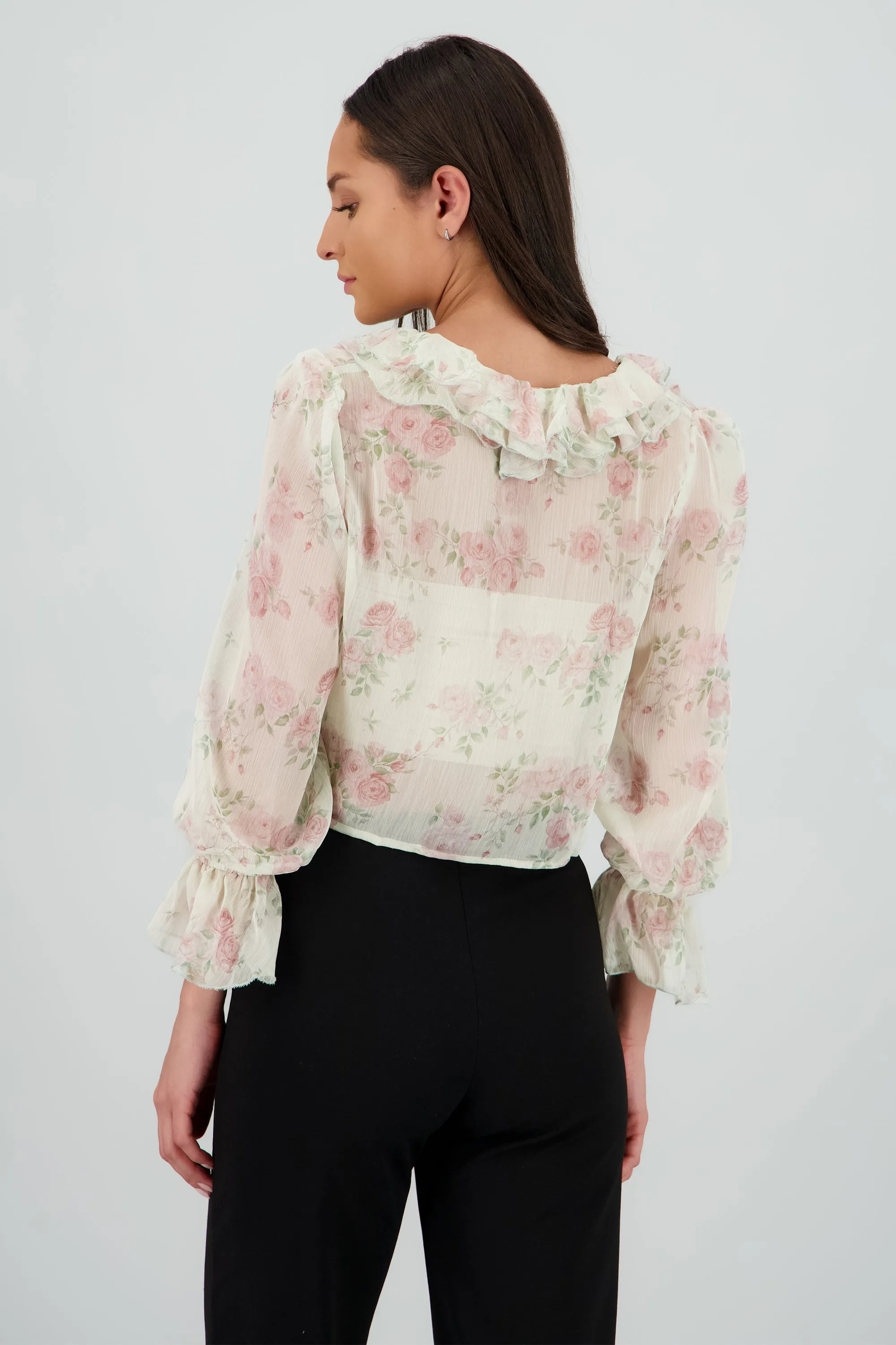 Blusa con mini olanes sold by Shasa product image thumbnail 4
