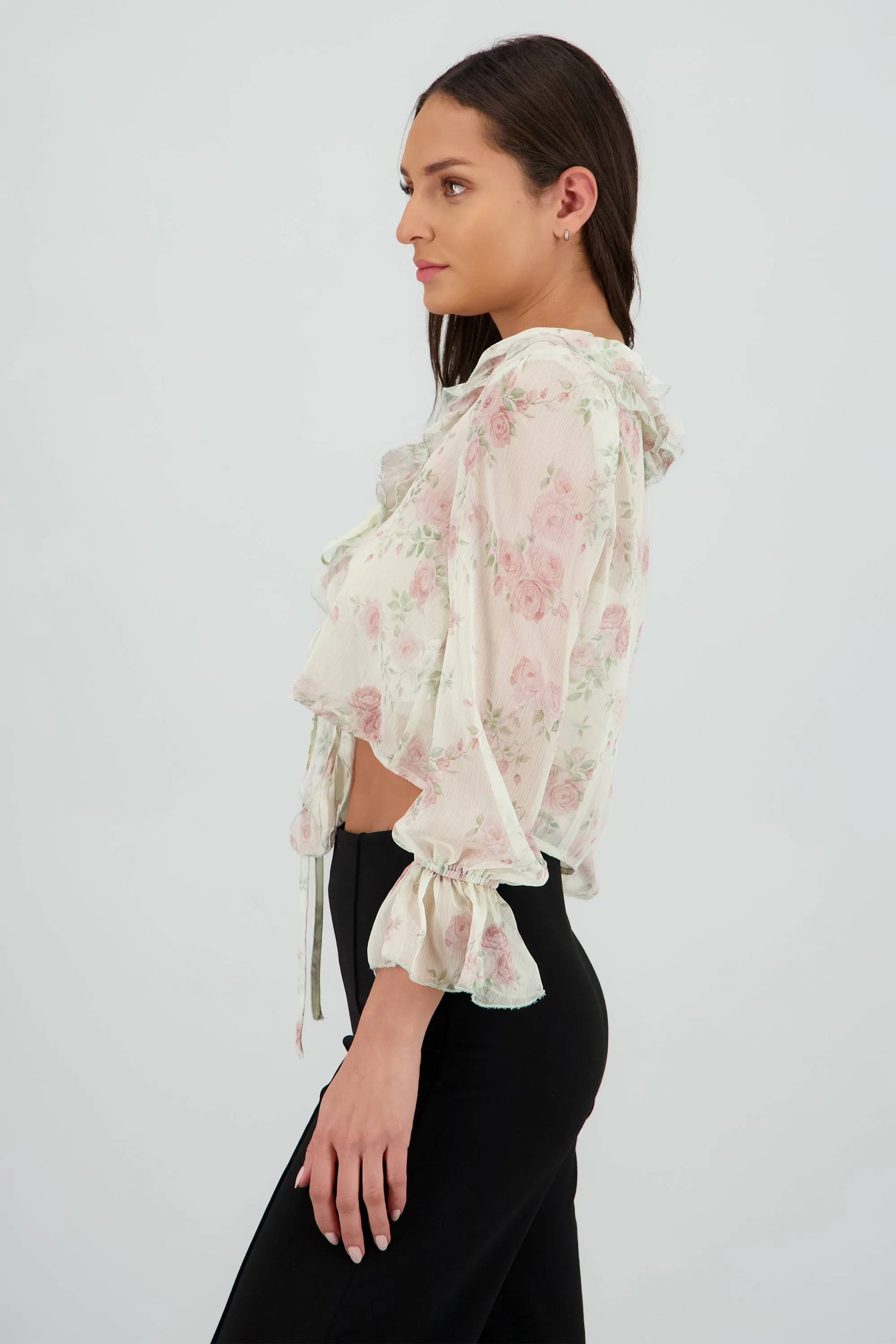 Blusa con mini olanes sold by Shasa product image thumbnail 3
