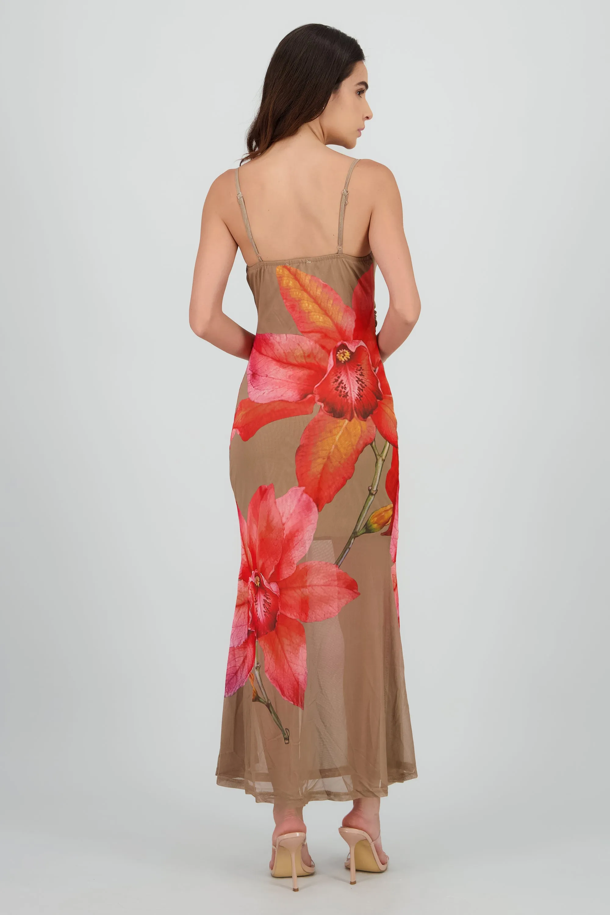 Vestido midi estampado flor sold by Shasa product image thumbnail 4