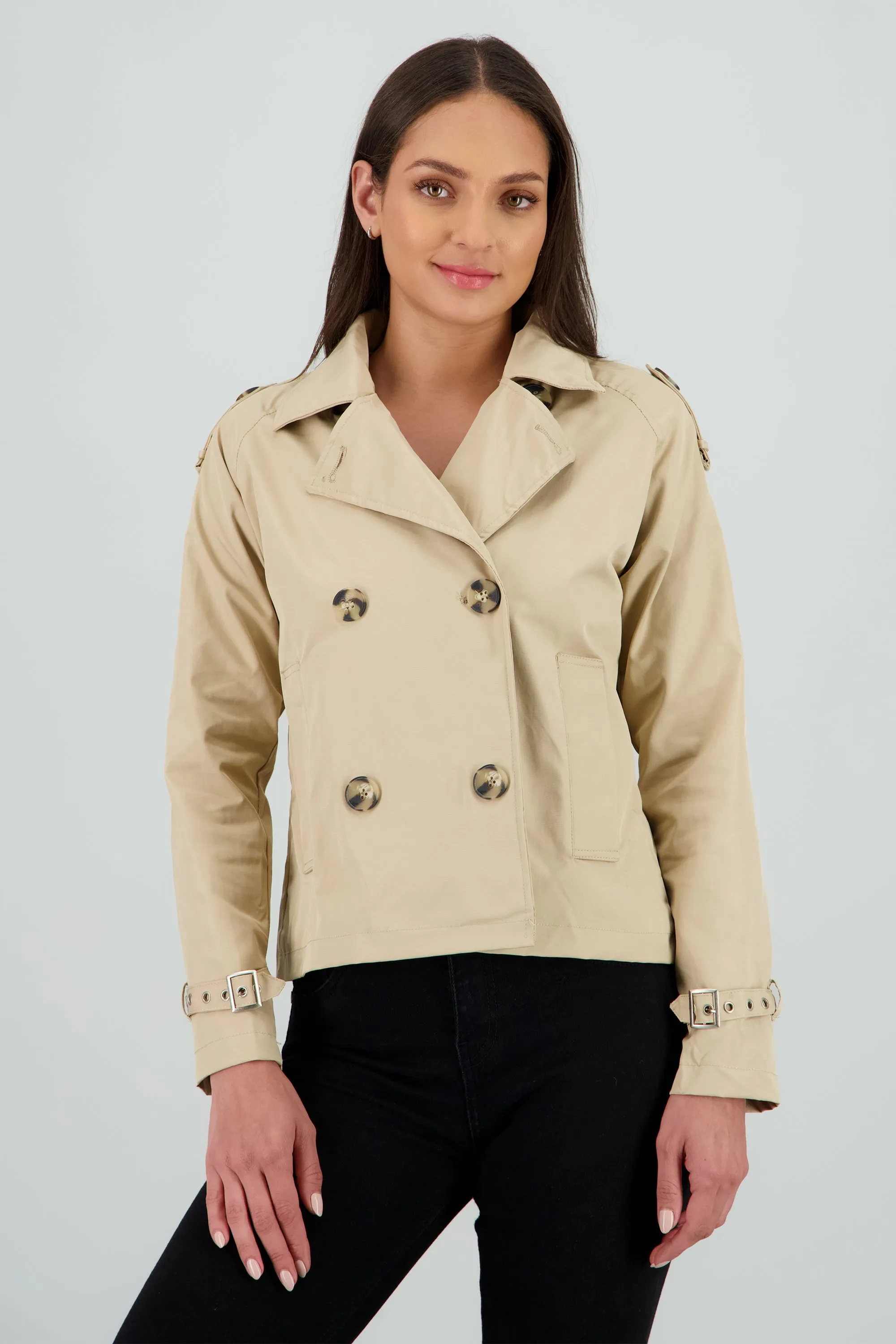 Gabardina mini con botones sold by Shasa product image thumbnail 2