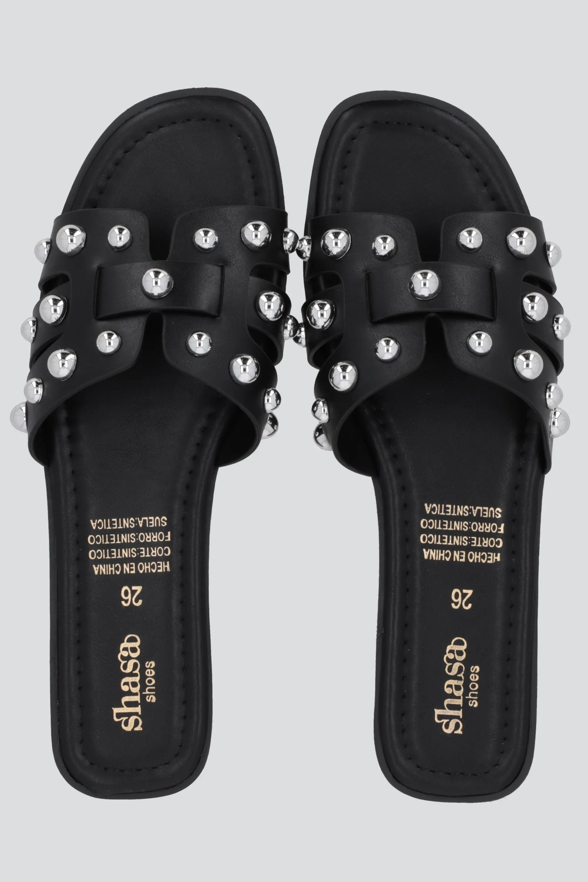 Sandalia greca mega studs sold by Shasa product image thumbnail 2