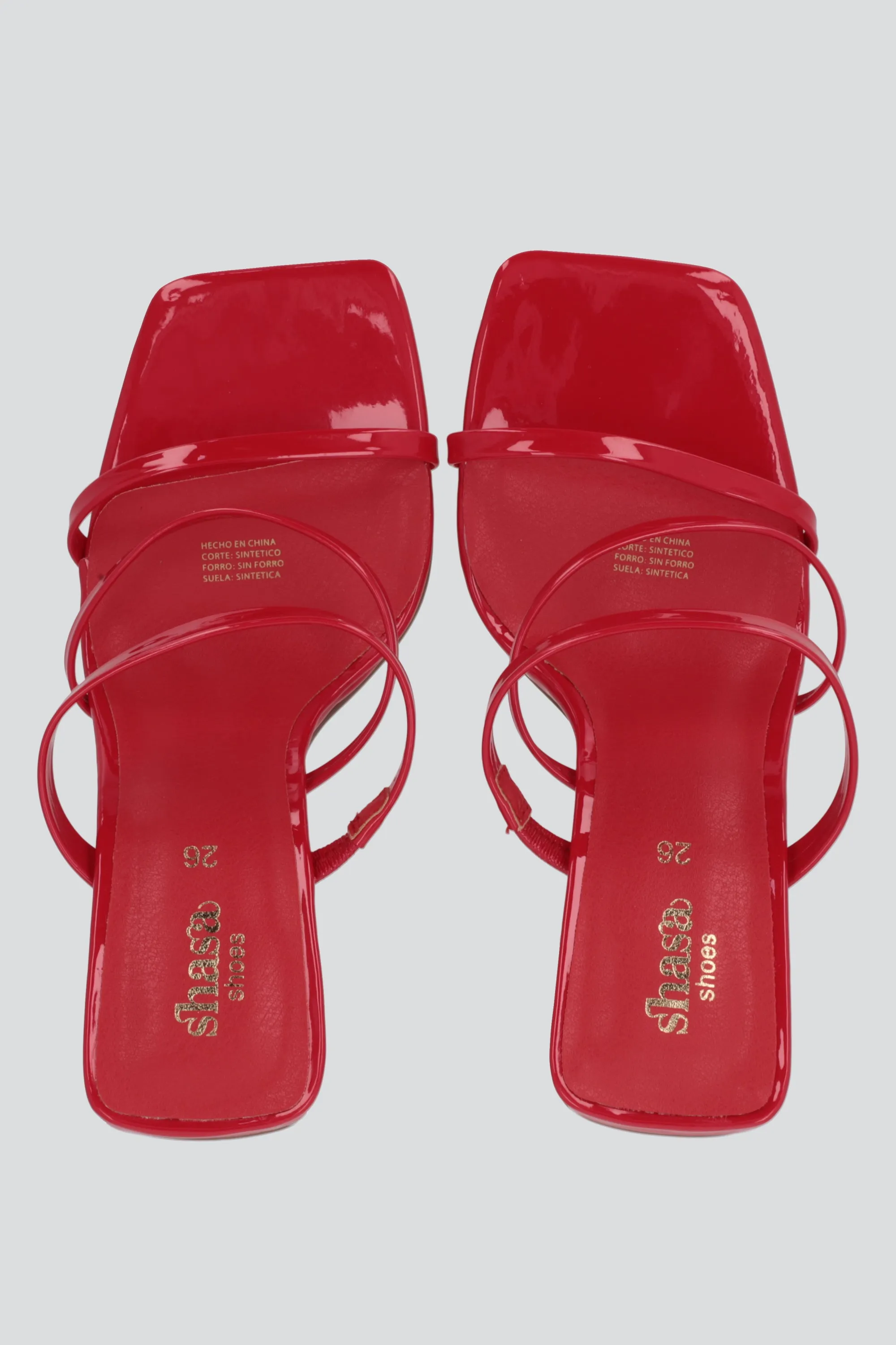 Tacon mula tiras charol sold by Shasa product image thumbnail 2