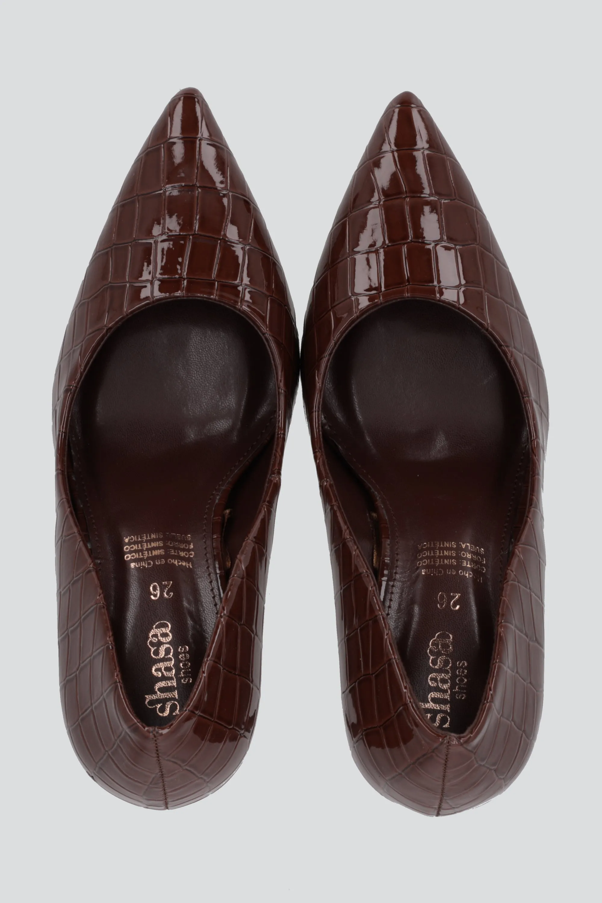 Tacon pointy croco sold by Shasa product image thumbnail 4