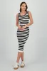 Vestido maxi rayas tirantes sold by Shasa
