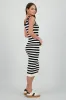 Vestido maxi rayas tirantes sold by Shasa