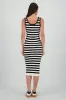 Vestido maxi rayas tirantes sold by Shasa